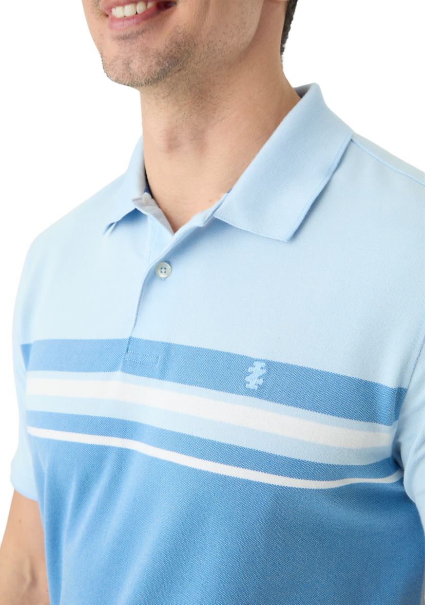 Chest Stripe Polo Shirt