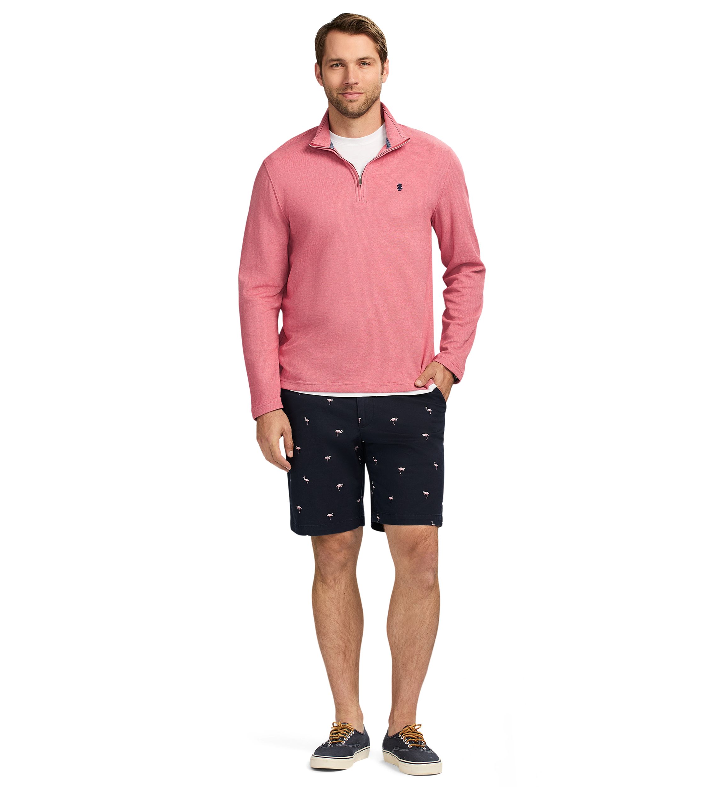 Long Sleeve Performance Comfort Quarter Zip Pullover 