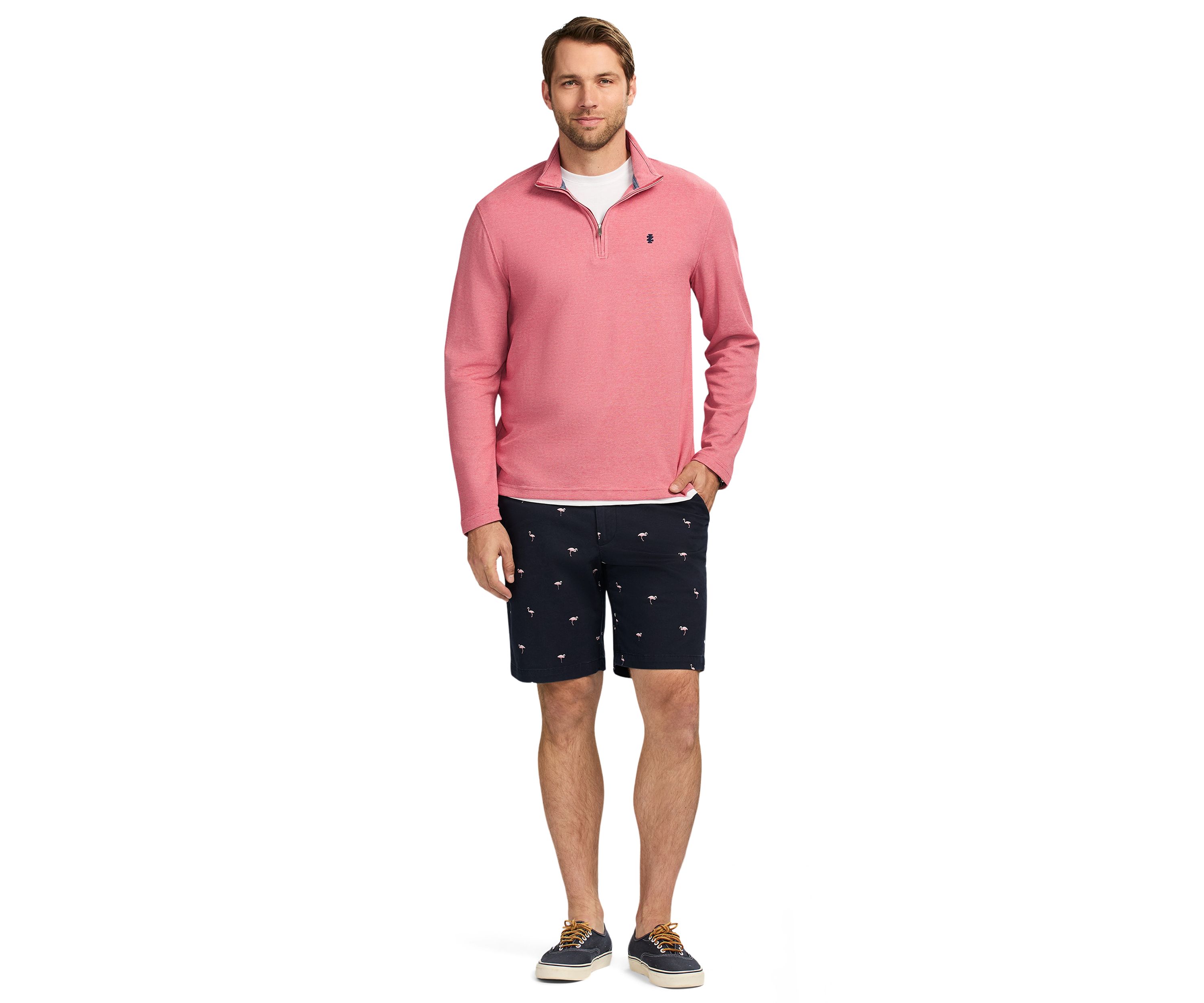 Long Sleeve Performance Comfort Quarter Zip Pullover 