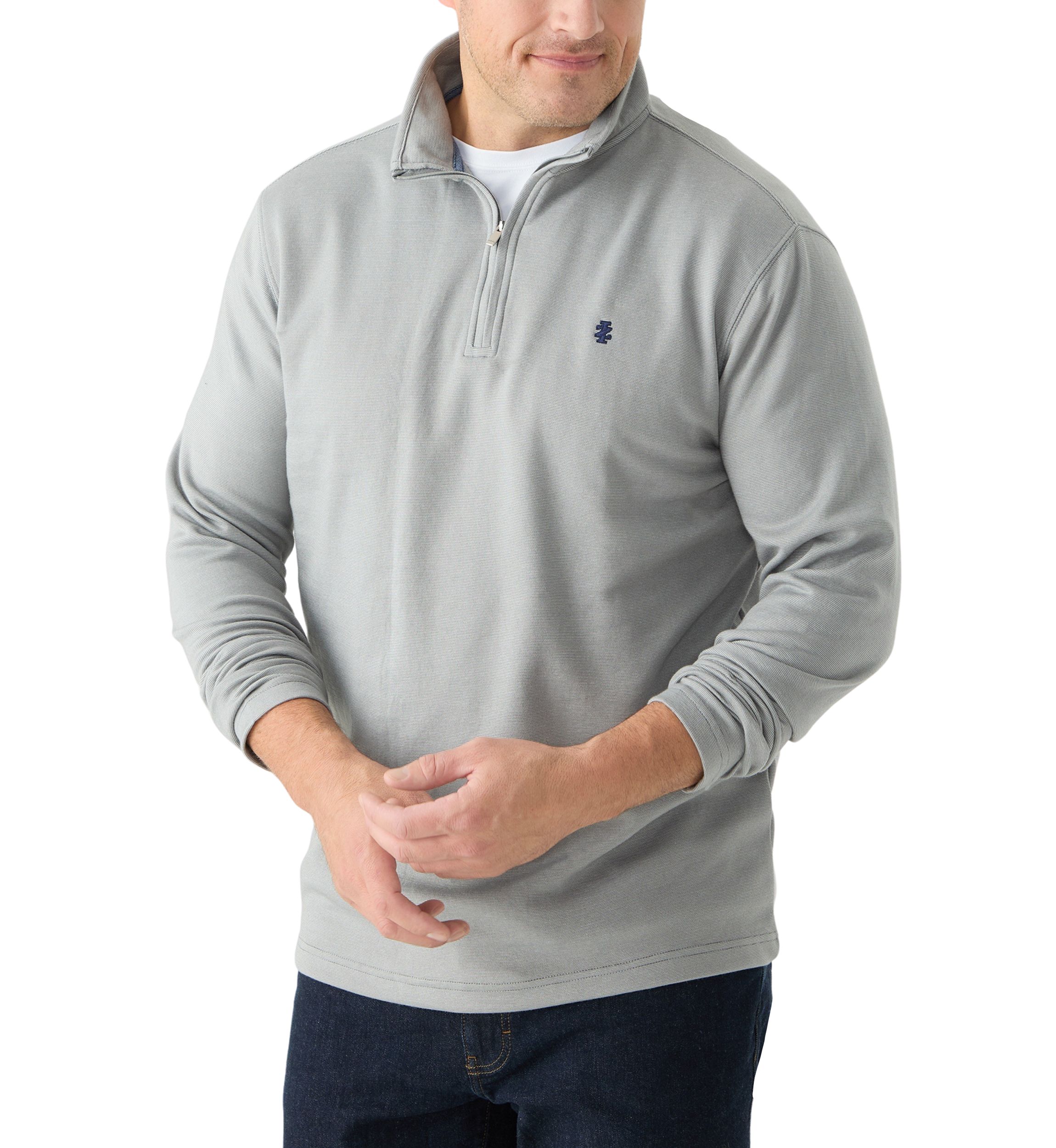 Big & Tall Long Sleeve Performance Comfort 1/4 Zip Pullover​