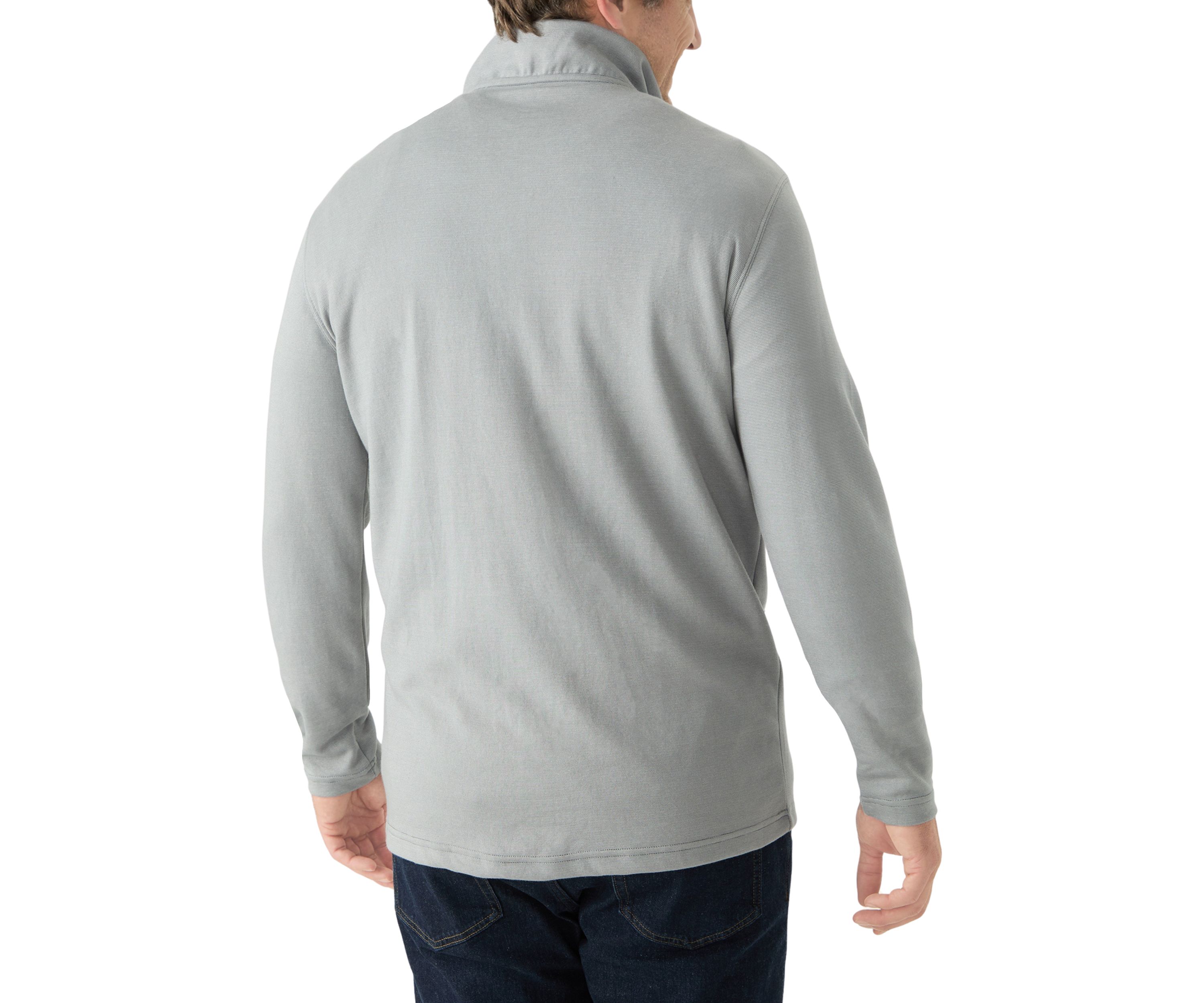 Big & Tall Long Sleeve Performance Comfort 1/4 Zip Pullover​
