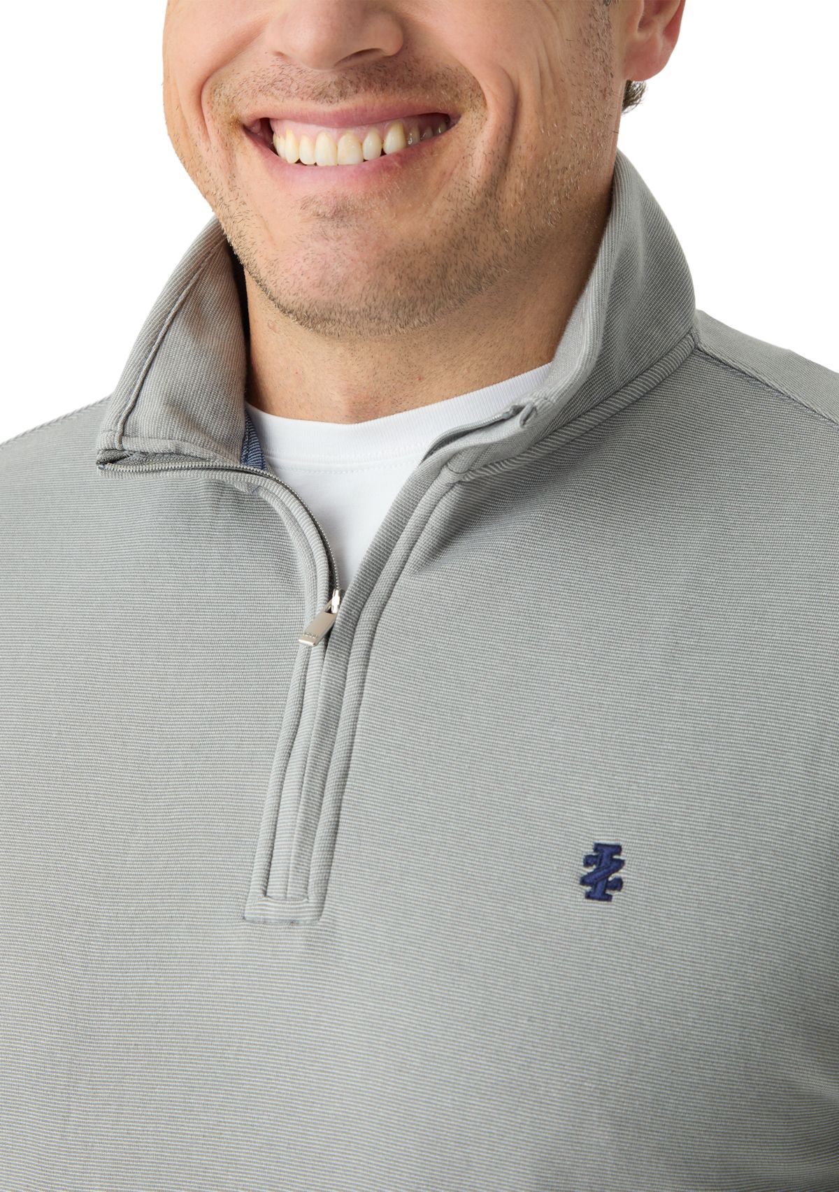 Big & Tall Long Sleeve Performance Comfort 1/4 Zip Pullover​