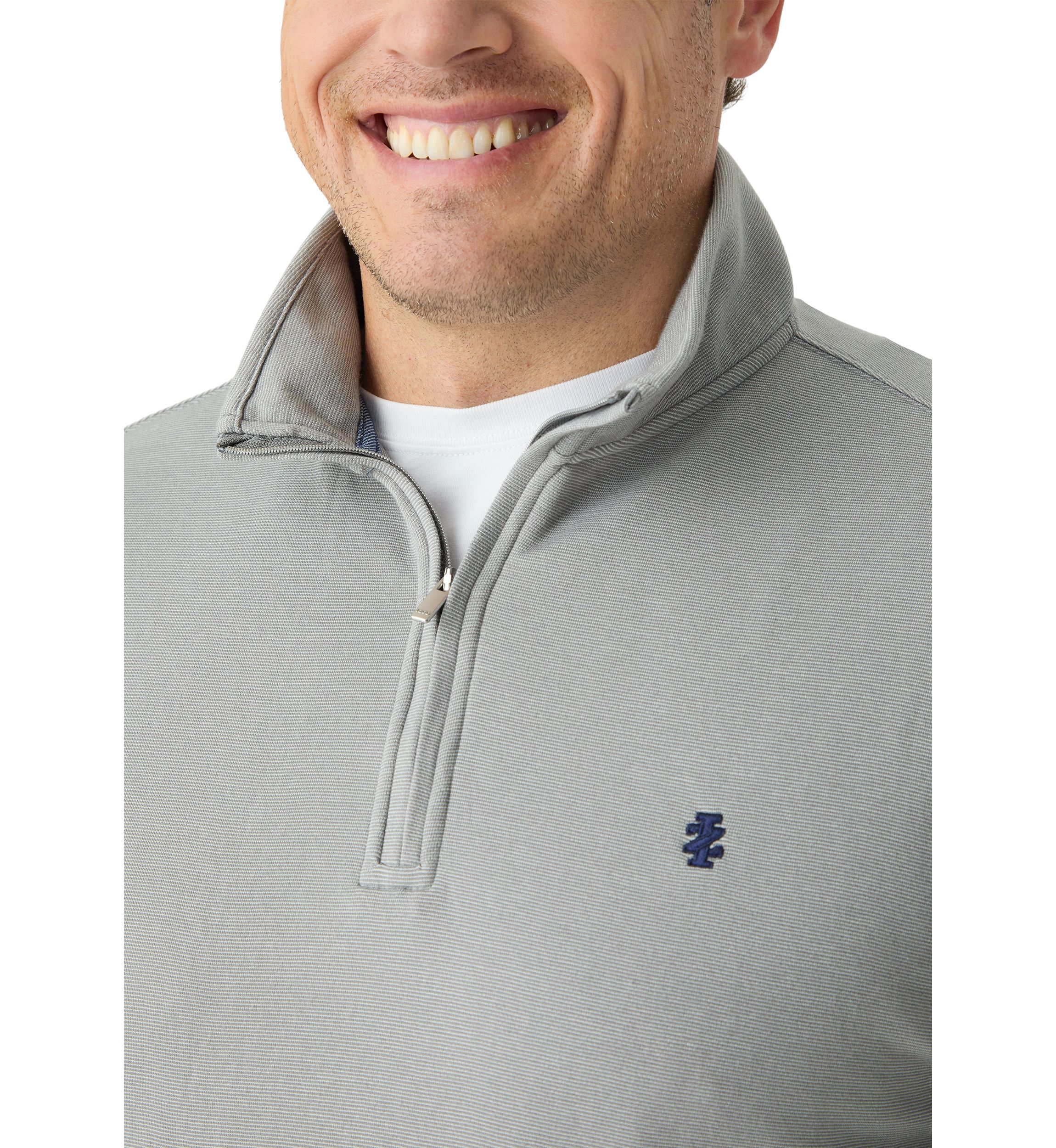 Big & Tall Long Sleeve Performance Comfort 1/4 Zip Pullover​