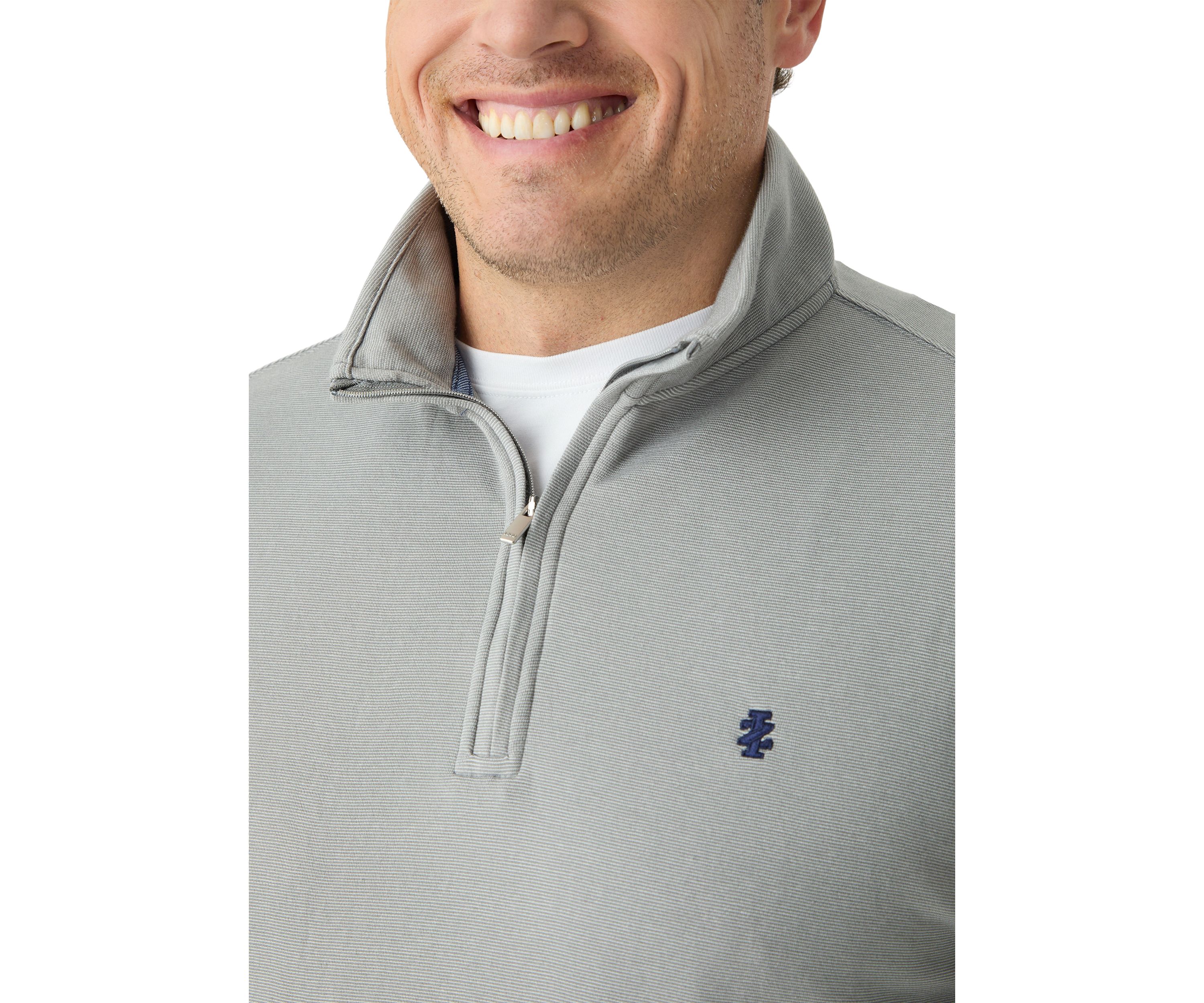 Big & Tall Long Sleeve Performance Comfort 1/4 Zip Pullover​