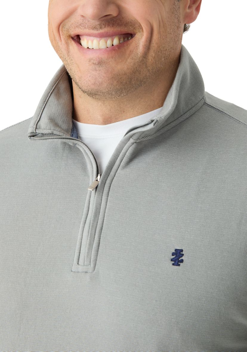 Big & Tall Long Sleeve Performance Comfort 1/4 Zip Pullover​
