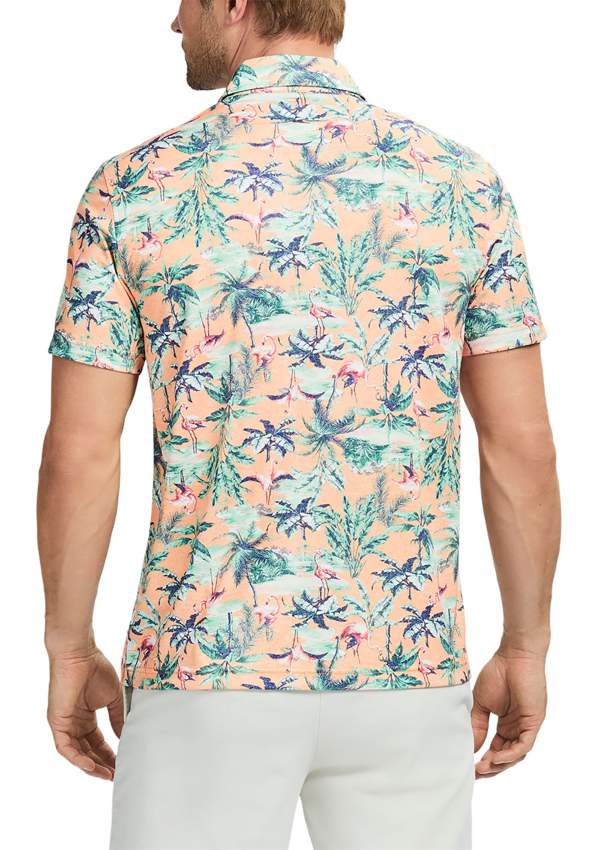 Sun Shield Pro Short Sleeve Printed Polo Shirt