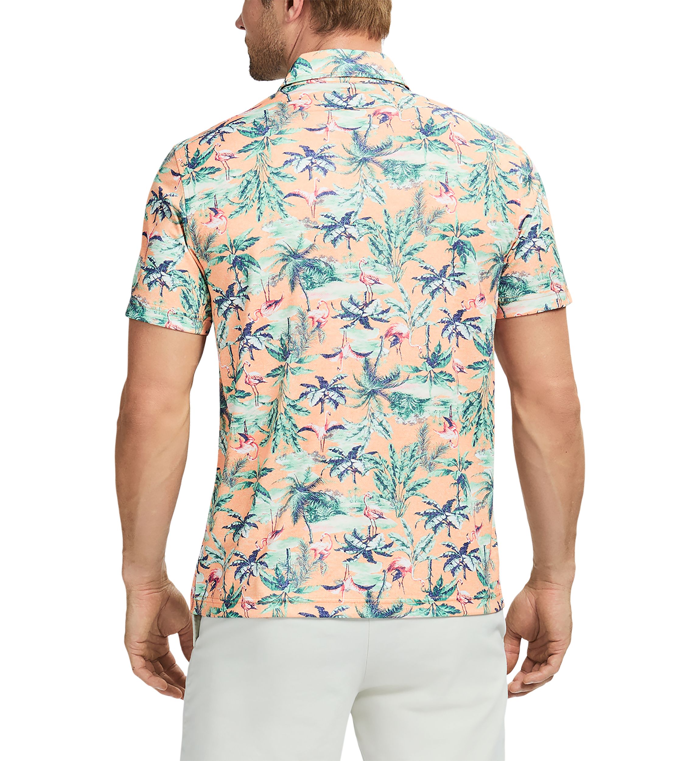 Sun Shield Pro Short Sleeve Printed Polo Shirt