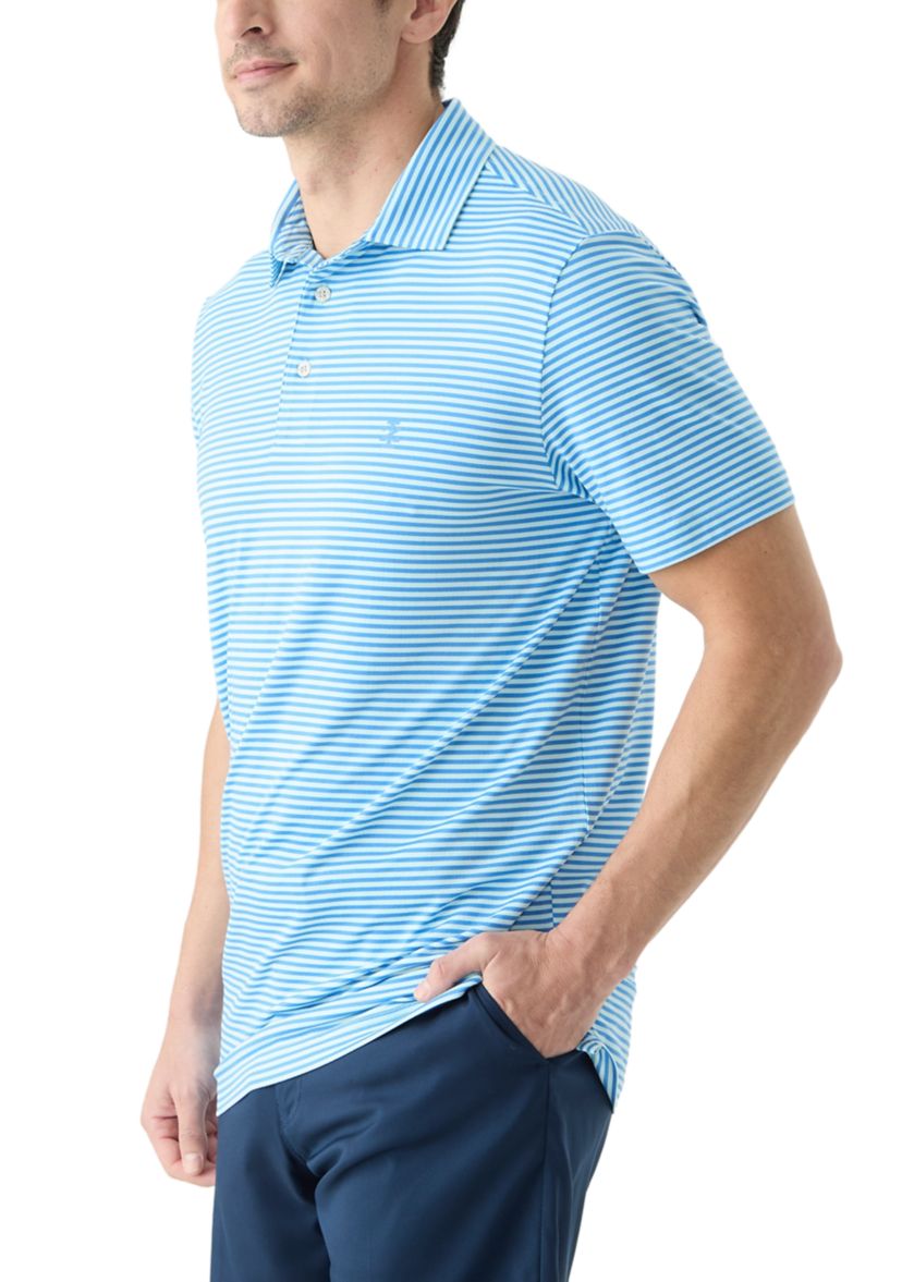 Clubhouse Stripe Polo Shirt