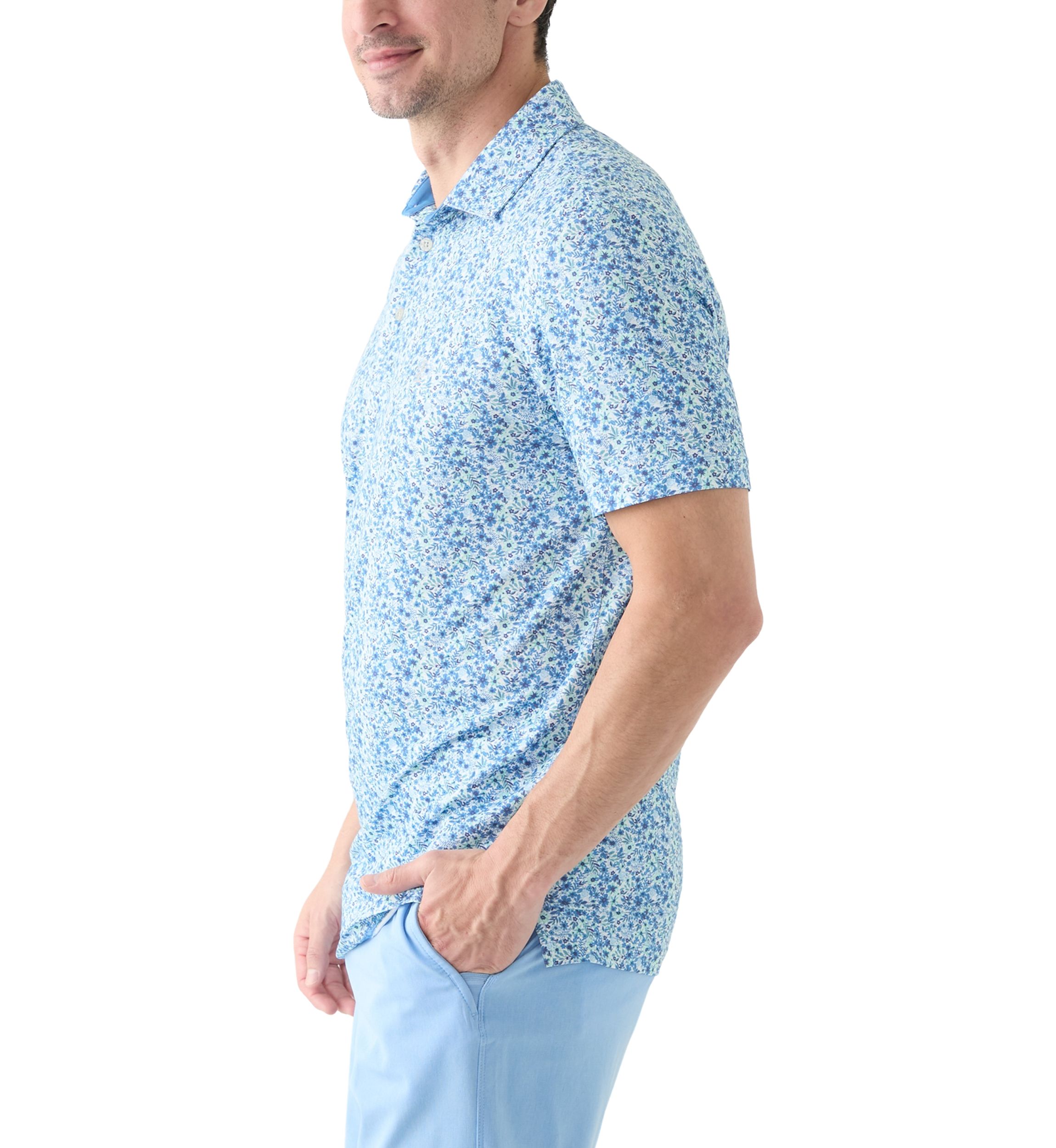 Swingflex Elite Printed Polo Shirt