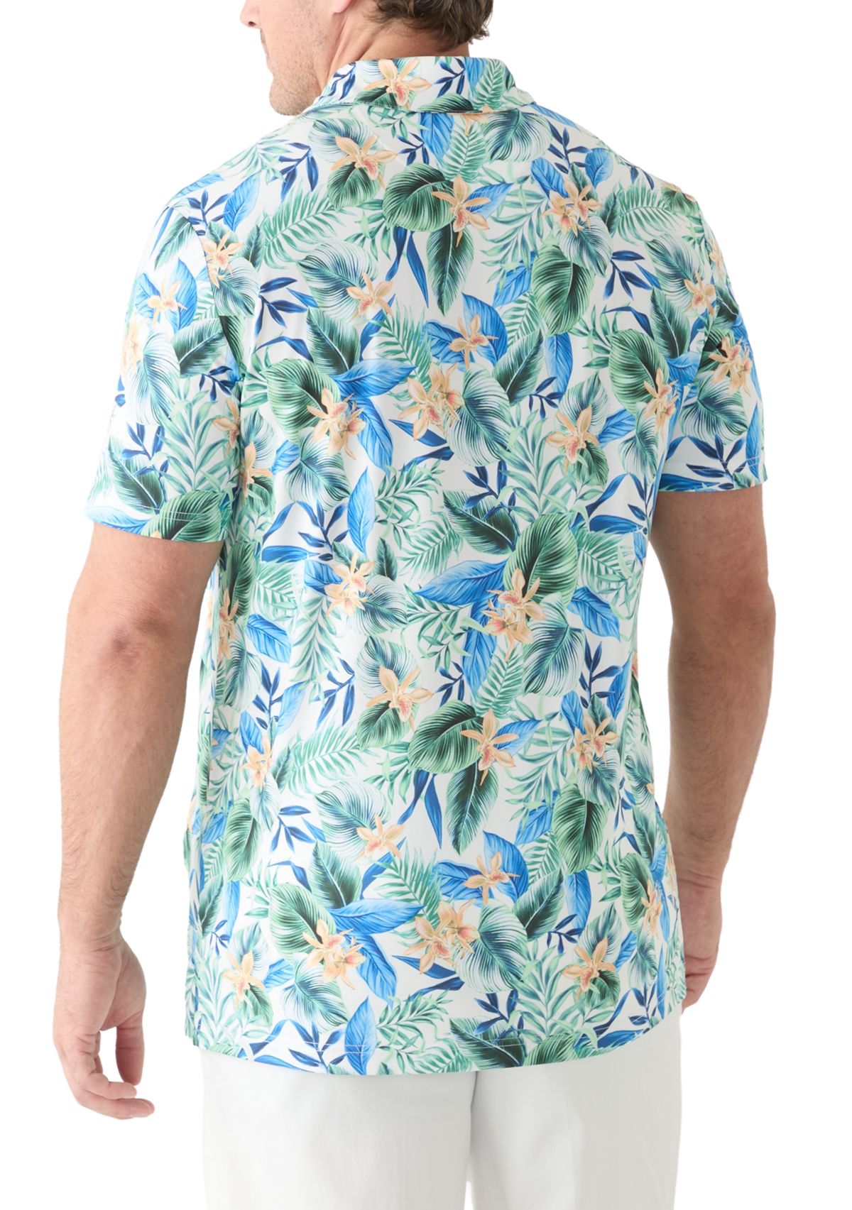 Big & Tall Swingflex Elite Fashion Prints​ Golf Polo Shirt