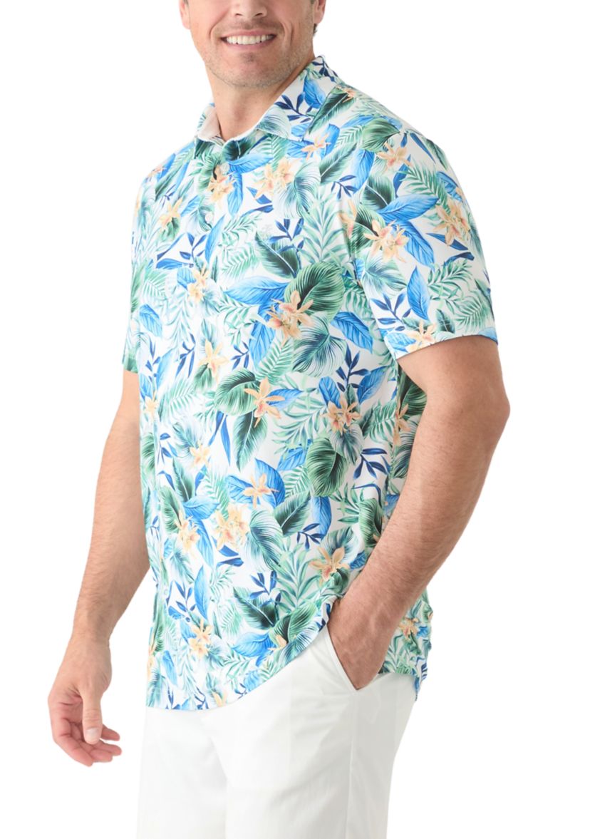 Big & Tall Swingflex Elite Fashion Prints​ Golf Polo Shirt