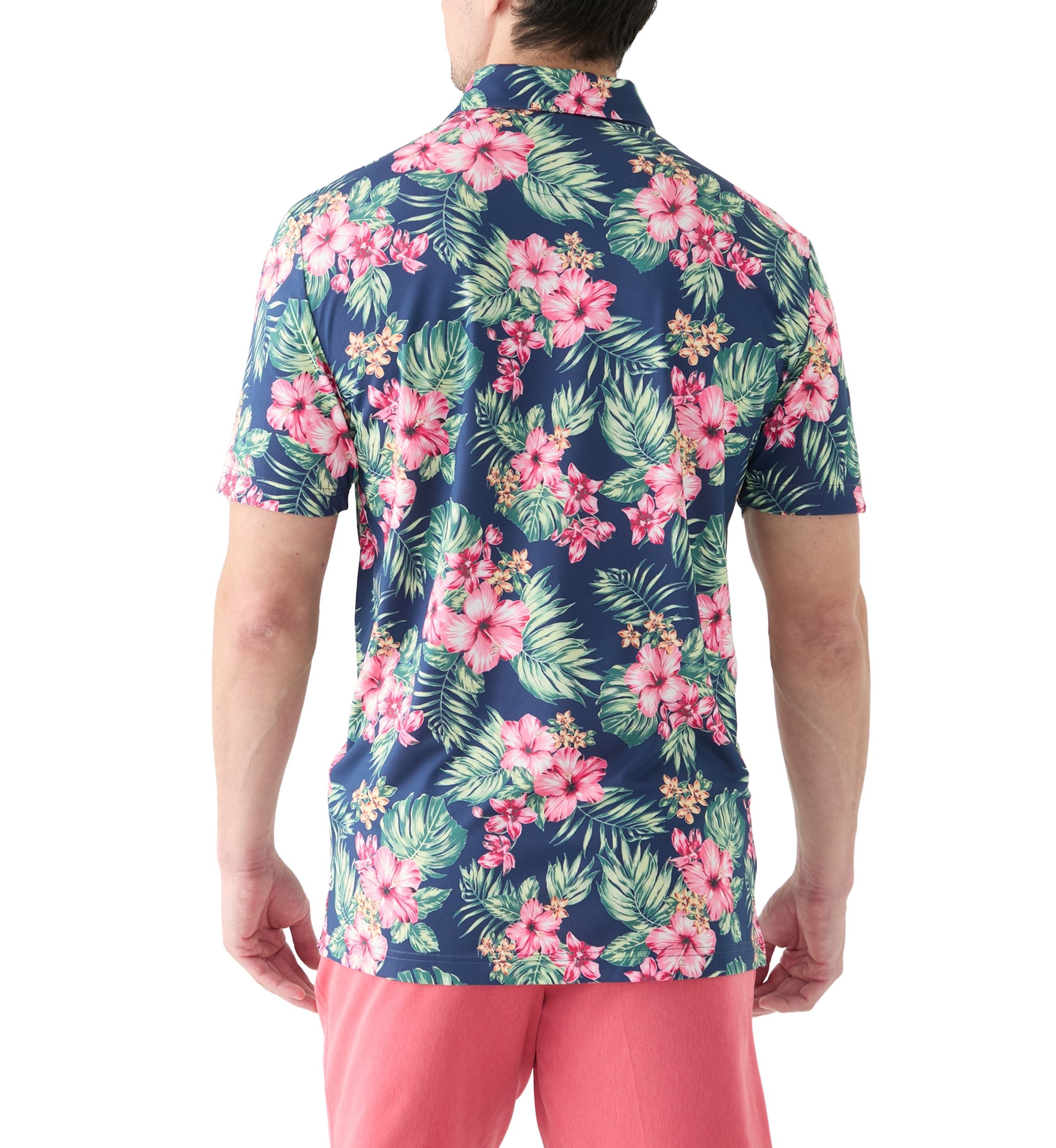 SwingFlex Elite - Fashion Print Polo Shirt 