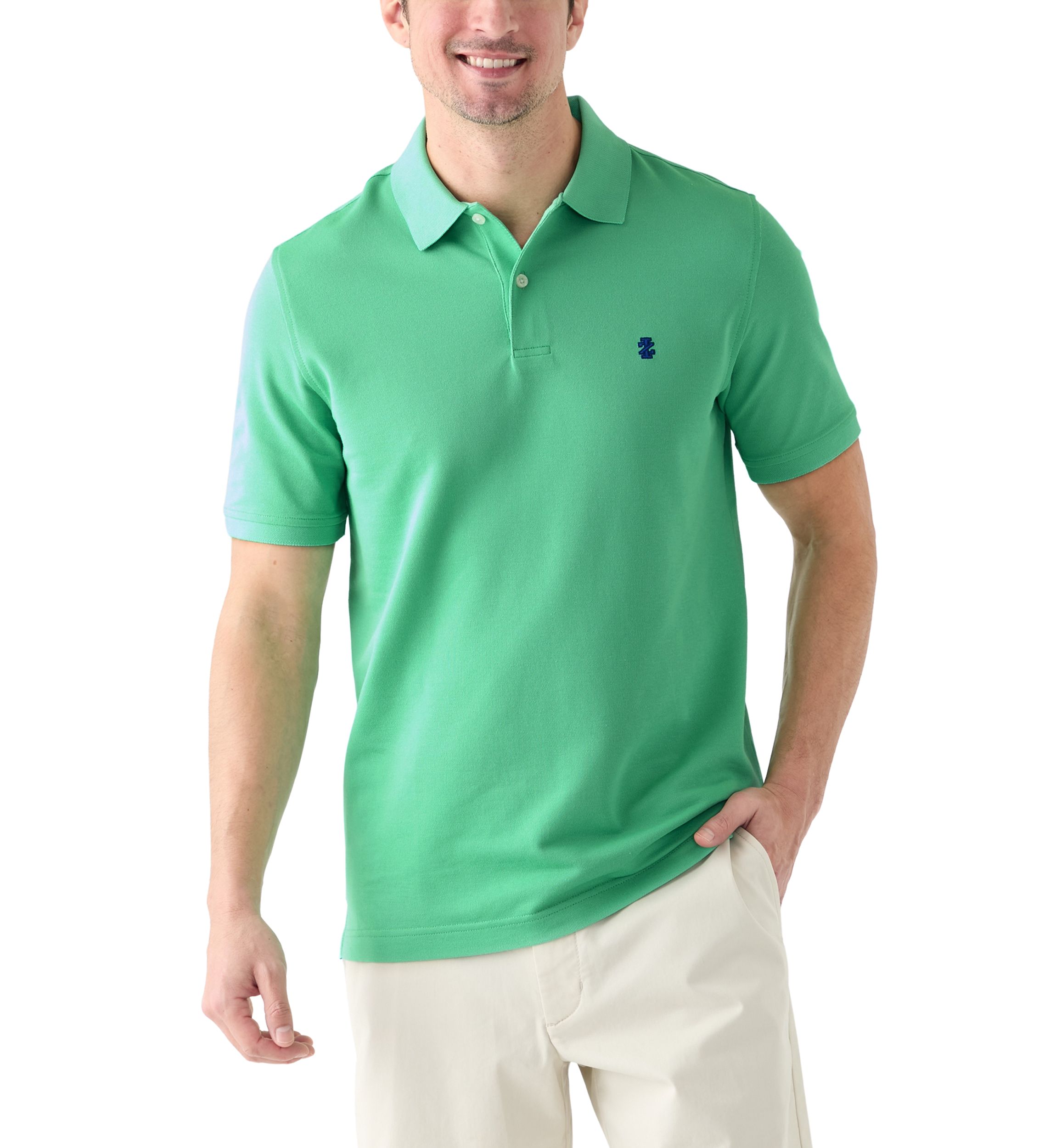 Short Sleeve Double Dye Polo Shirt 