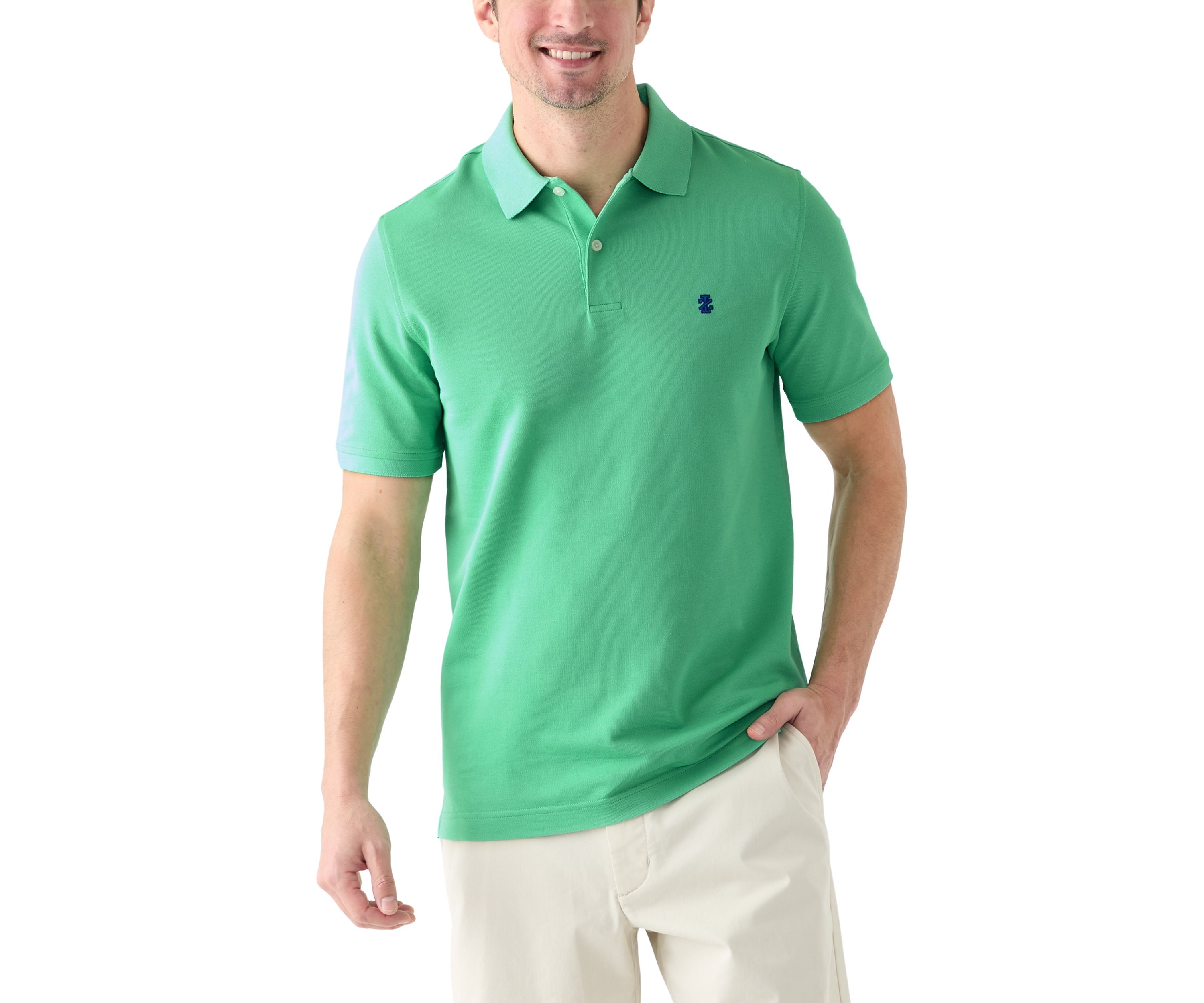 Short Sleeve Double Dye Polo Shirt 