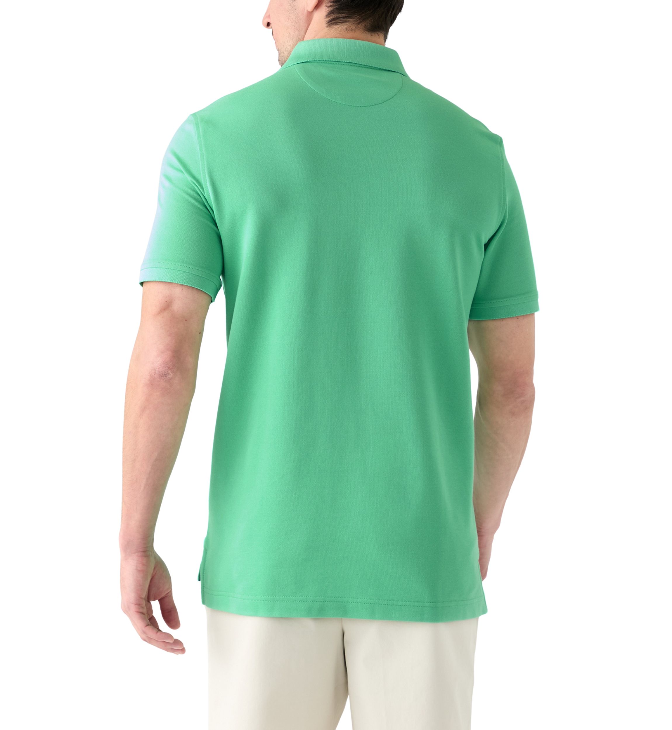 Short Sleeve Double Dye Polo Shirt 