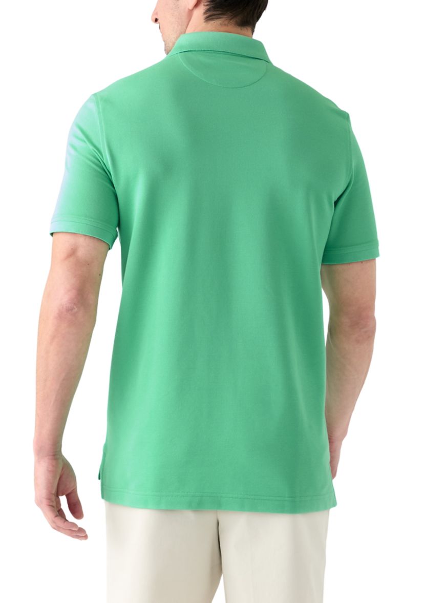 Short Sleeve Double Dye Polo Shirt 