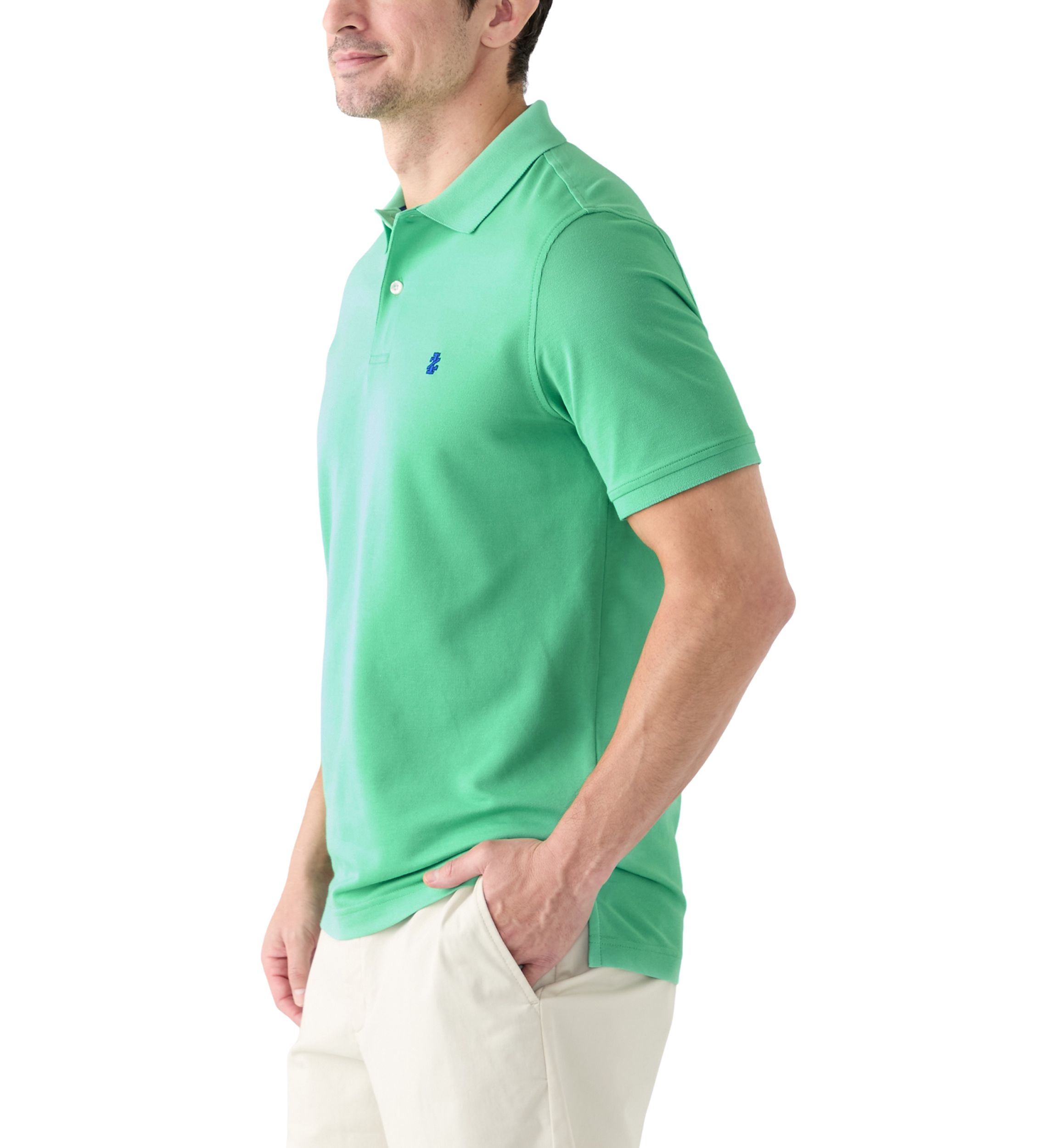 Short Sleeve Double Dye Polo Shirt 