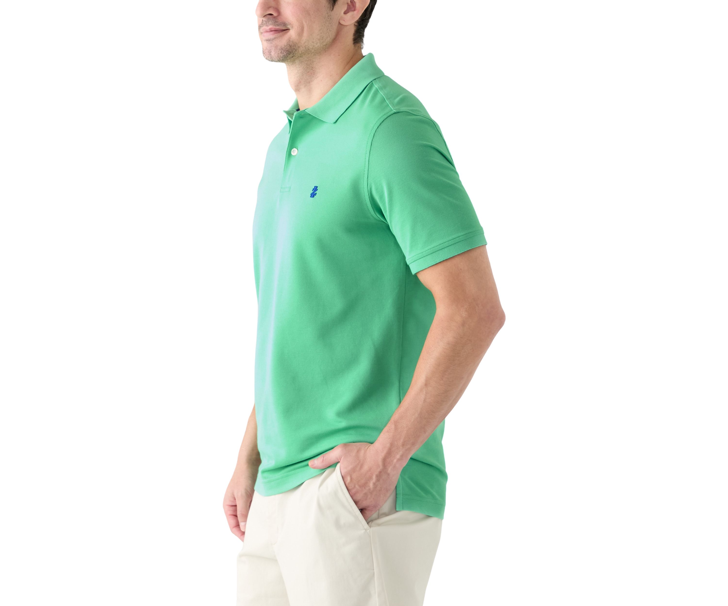 Short Sleeve Double Dye Polo Shirt 