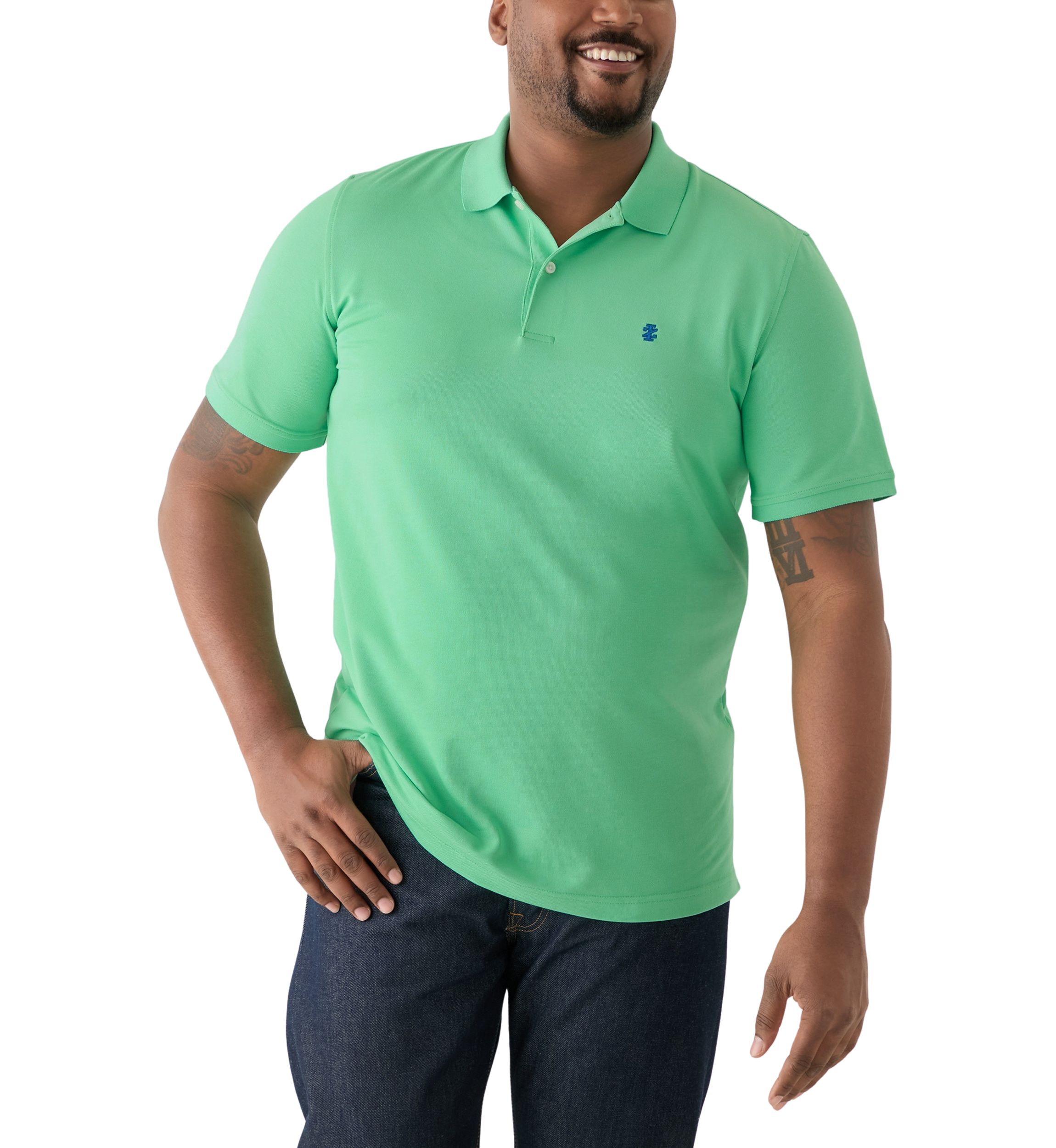 Big & Tall Short Sleeve Advantage Performance Polo Shirt
