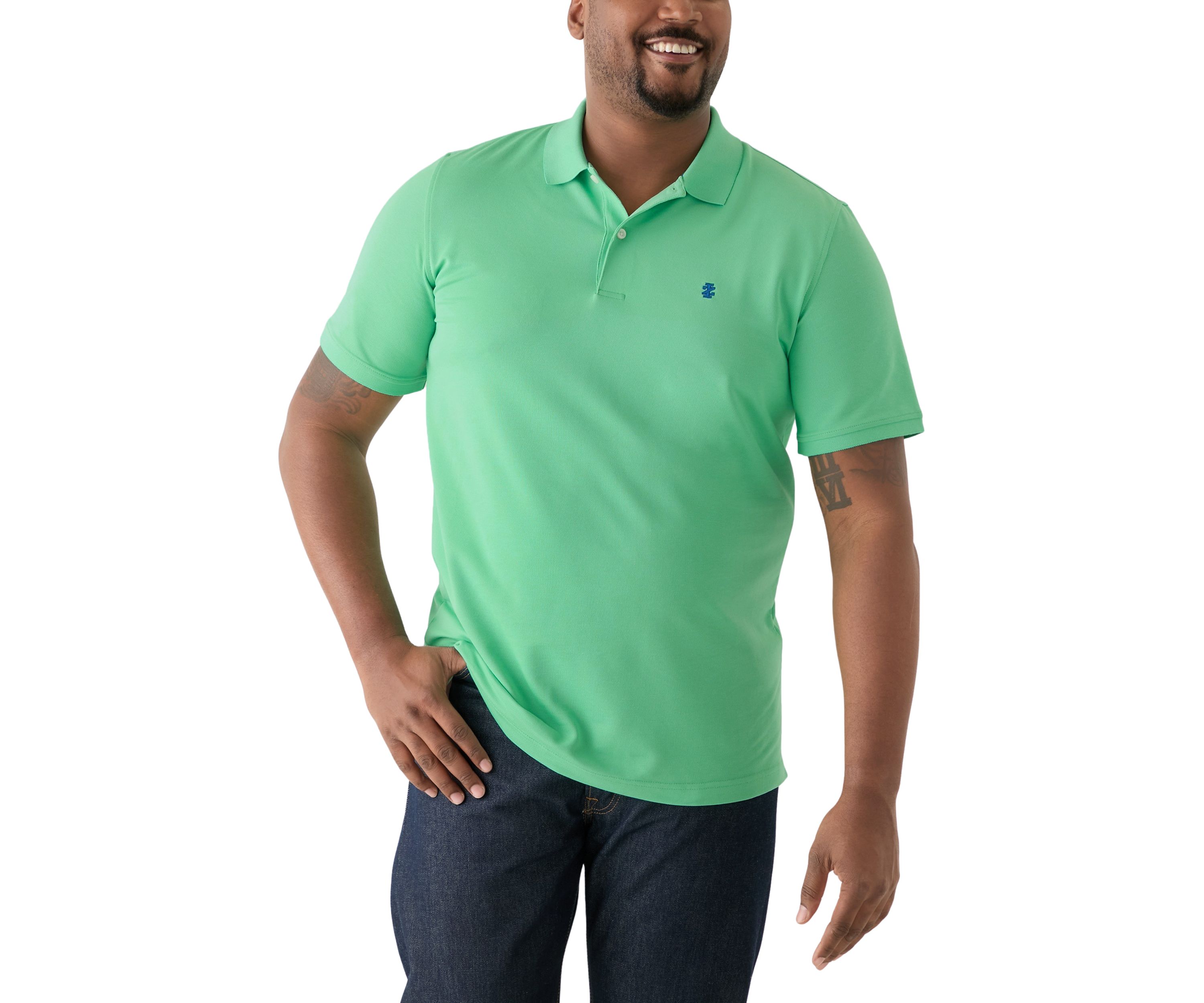 Big & Tall Short Sleeve Advantage Performance Polo Shirt