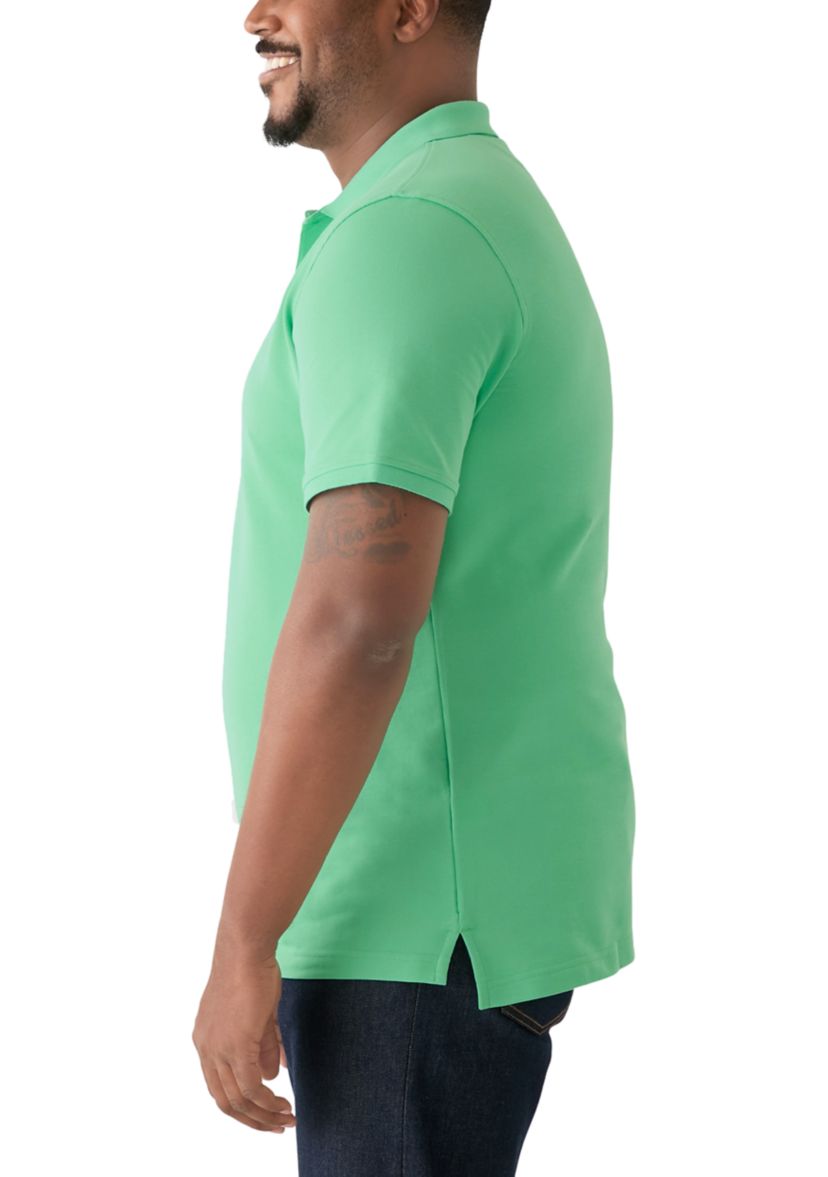 Big & Tall Short Sleeve Advantage Performance Polo Shirt