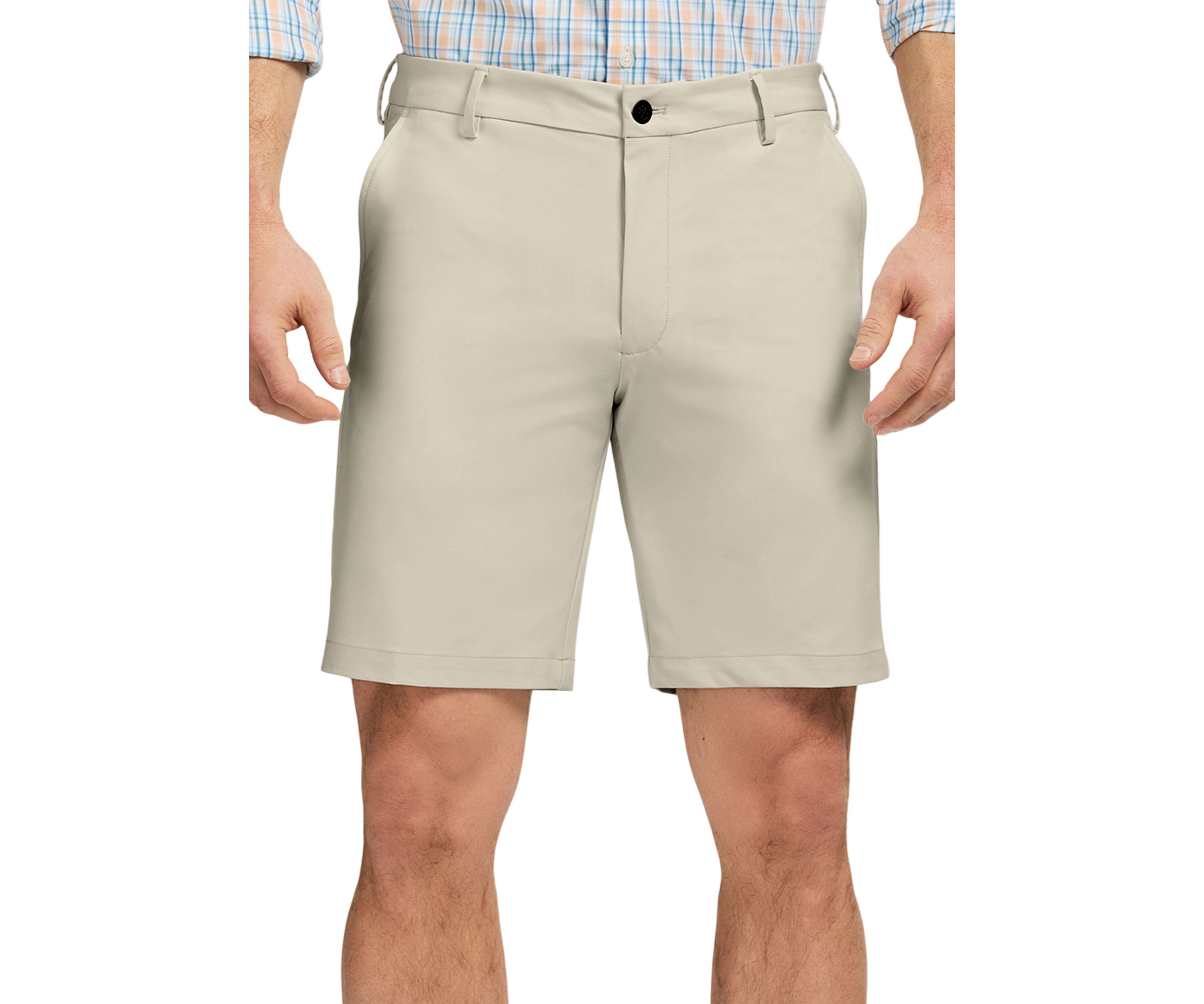 Traveler Flat Front 9.5 Heather Shorts