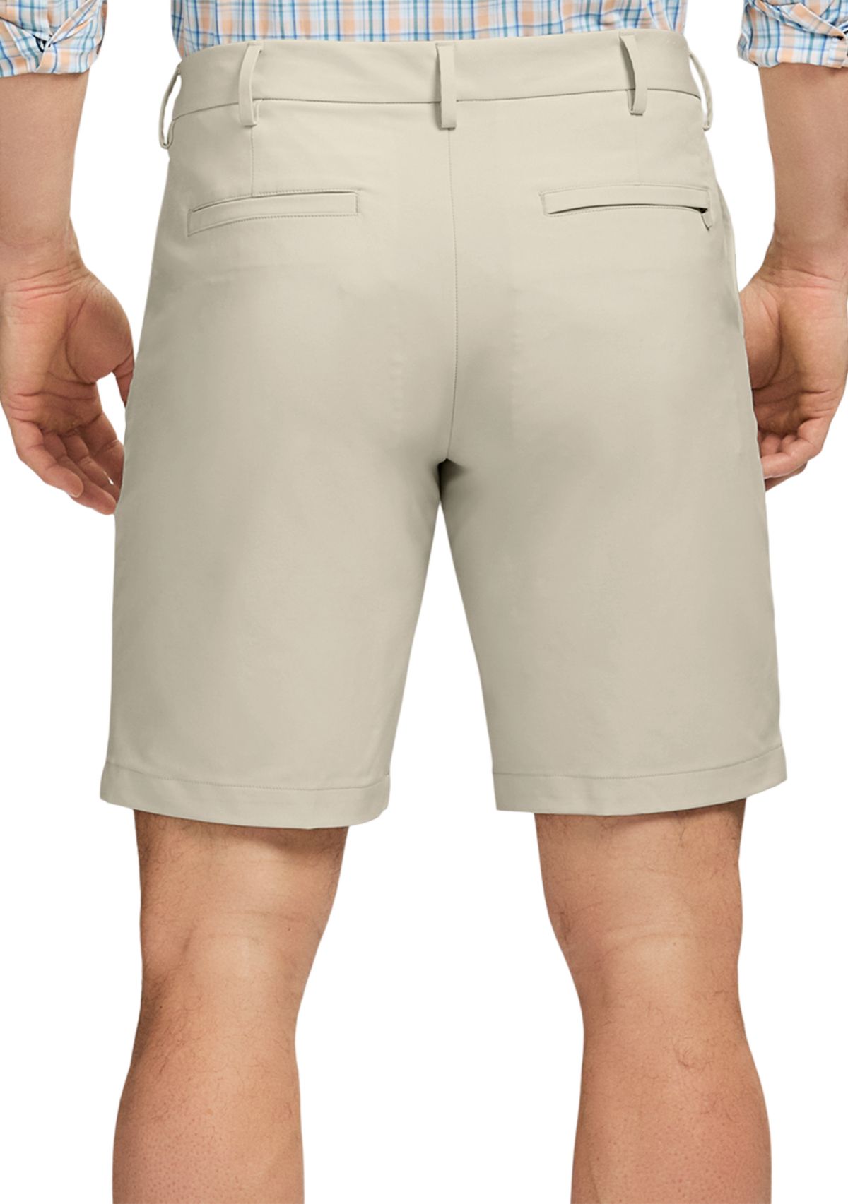 Traveler Flat Front 9.5 Heather Shorts