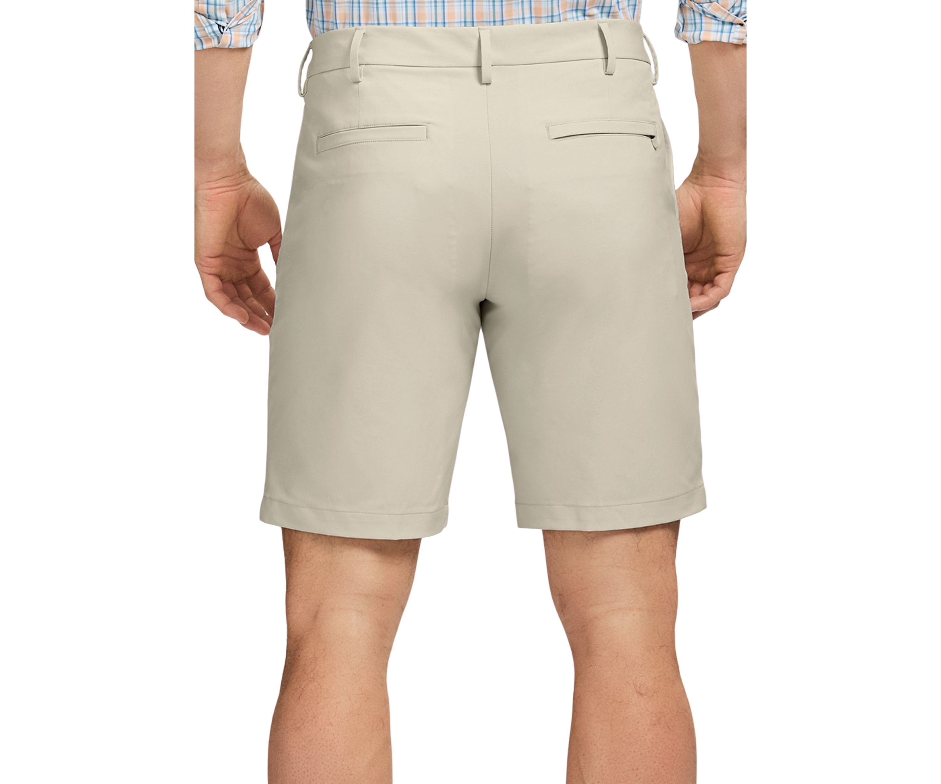 Traveler Flat Front 9.5 Heather Shorts