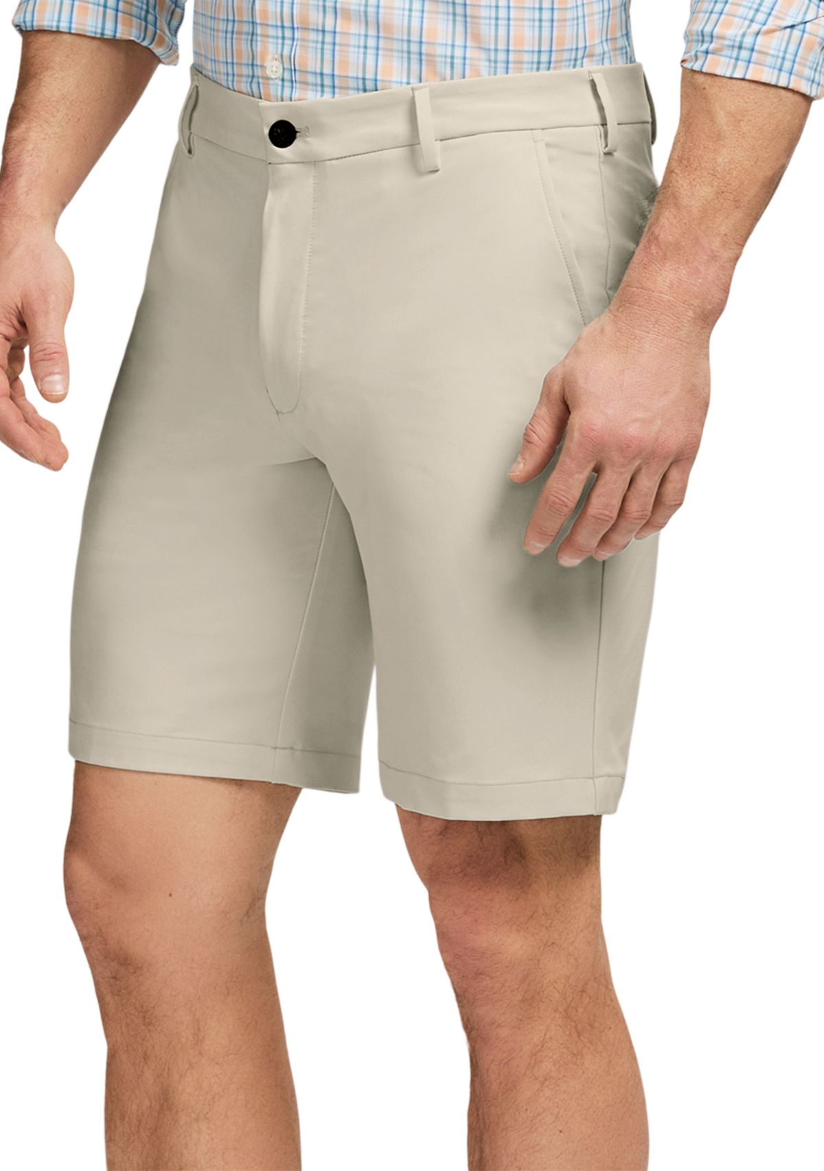 Traveler Flat Front 9.5 Heather Shorts