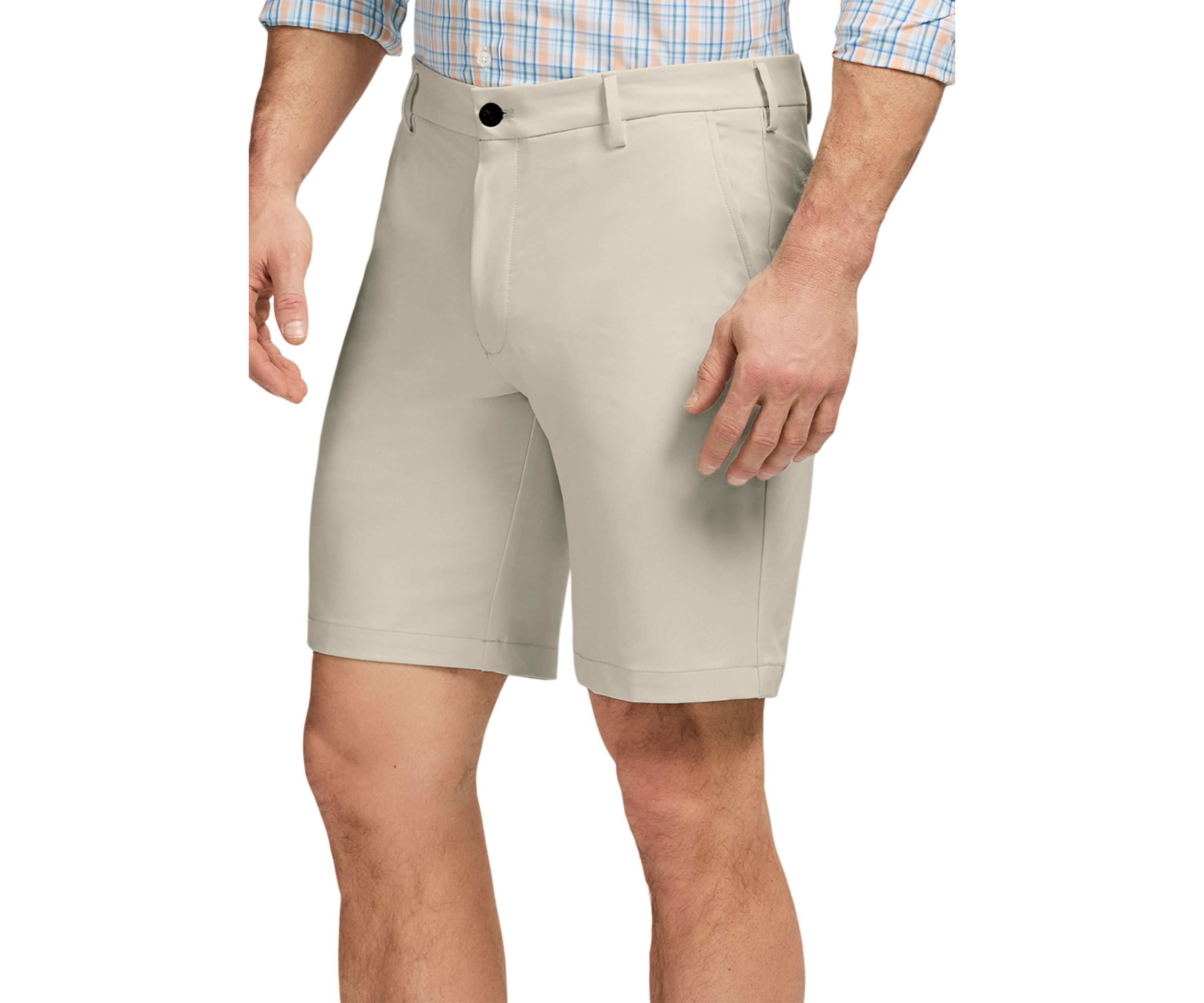 Traveler Flat Front 9.5 Heather Shorts