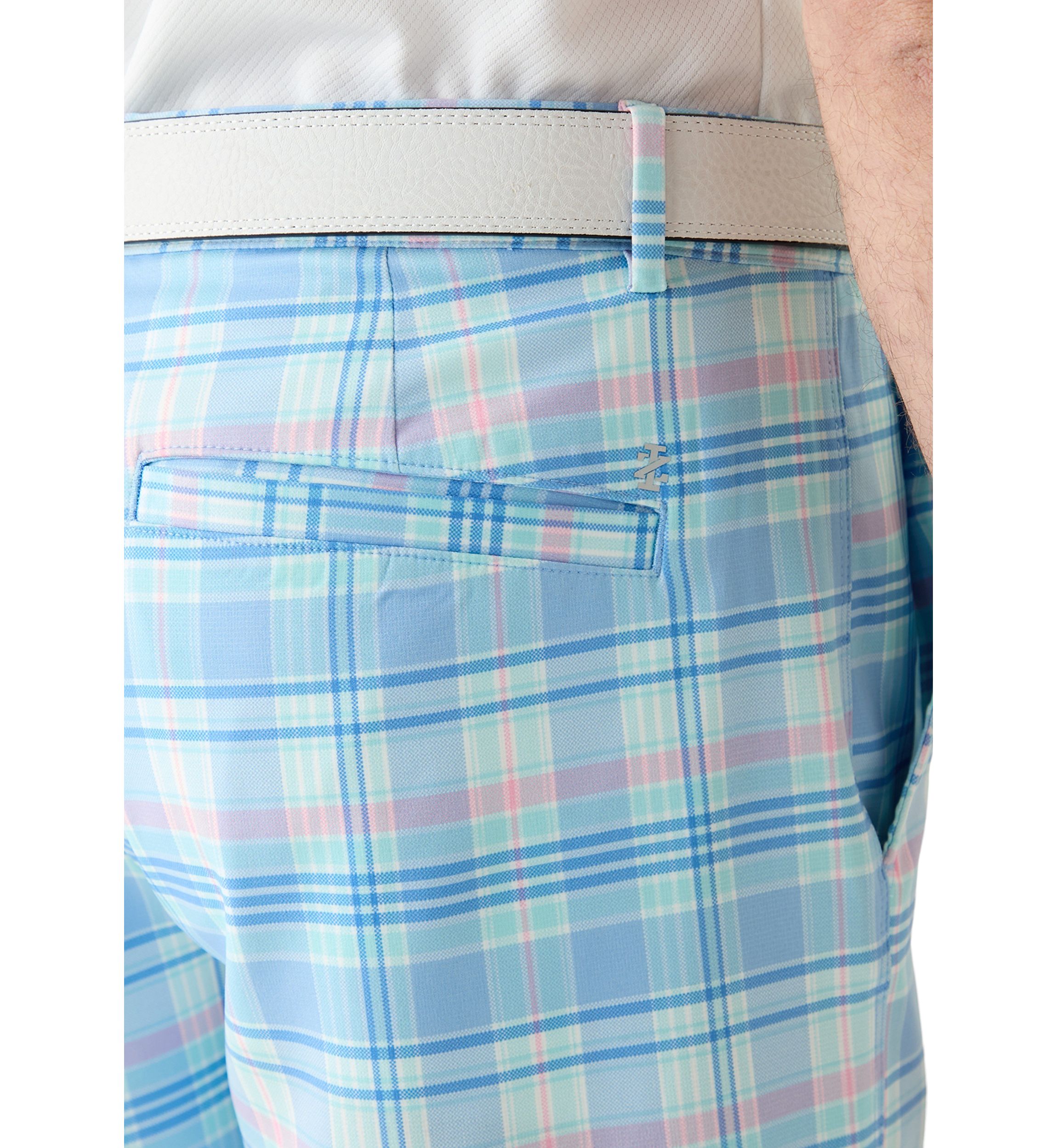 Swingflex Plaid Printed 8.5 Shorts