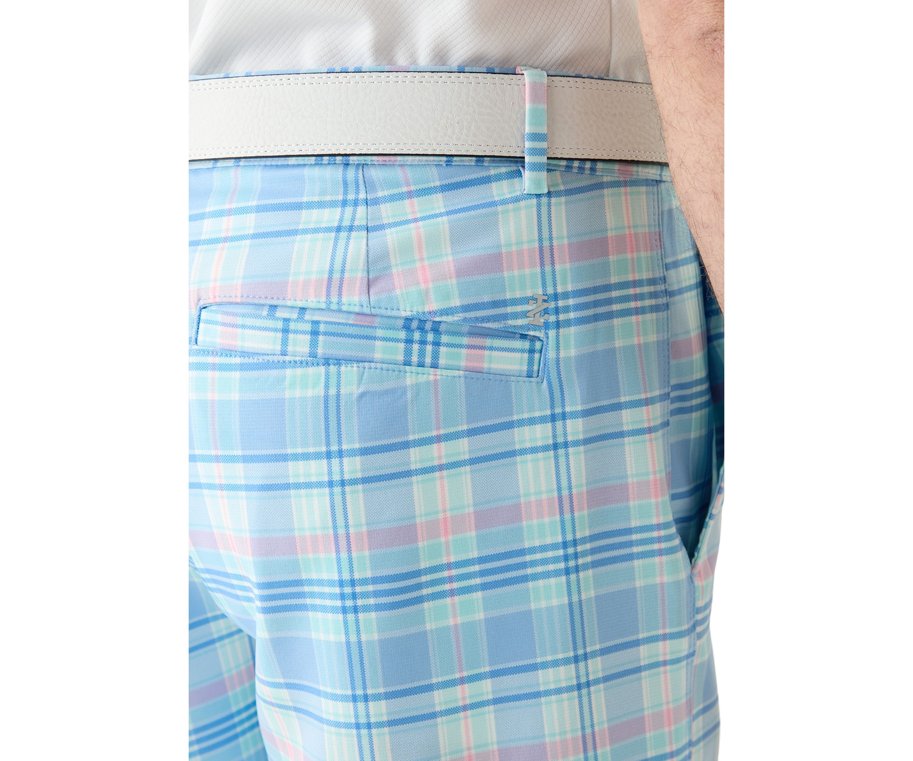 Swingflex Plaid Printed 8.5 Shorts