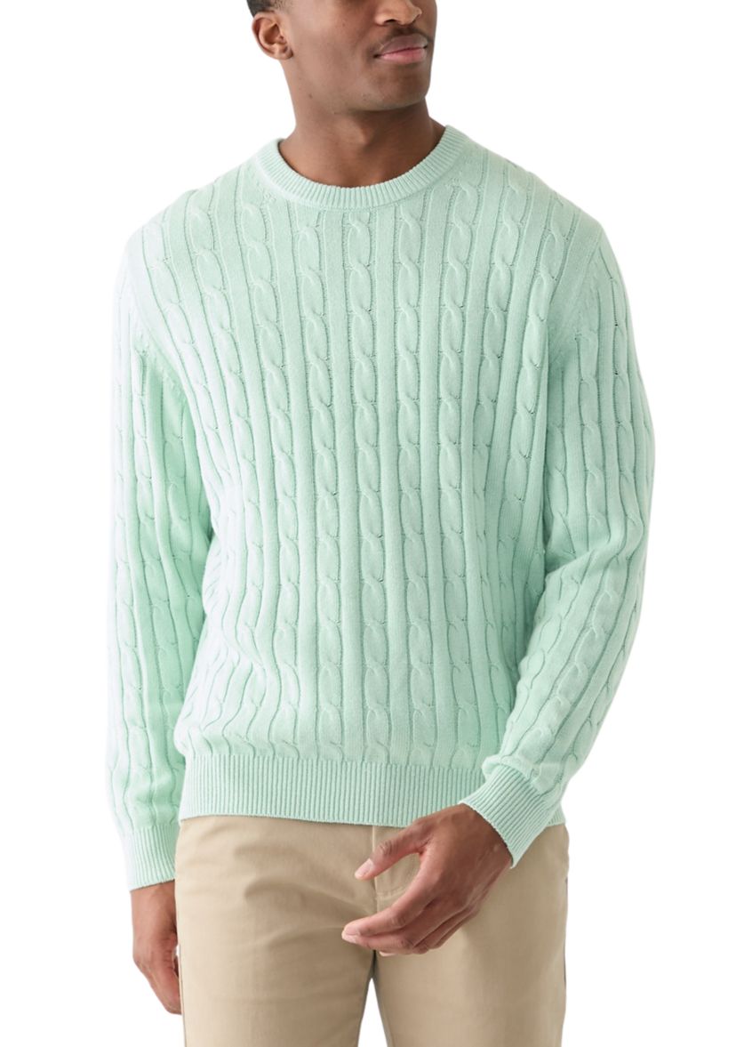 Classics Cable Knit Crew Neck Sweater 