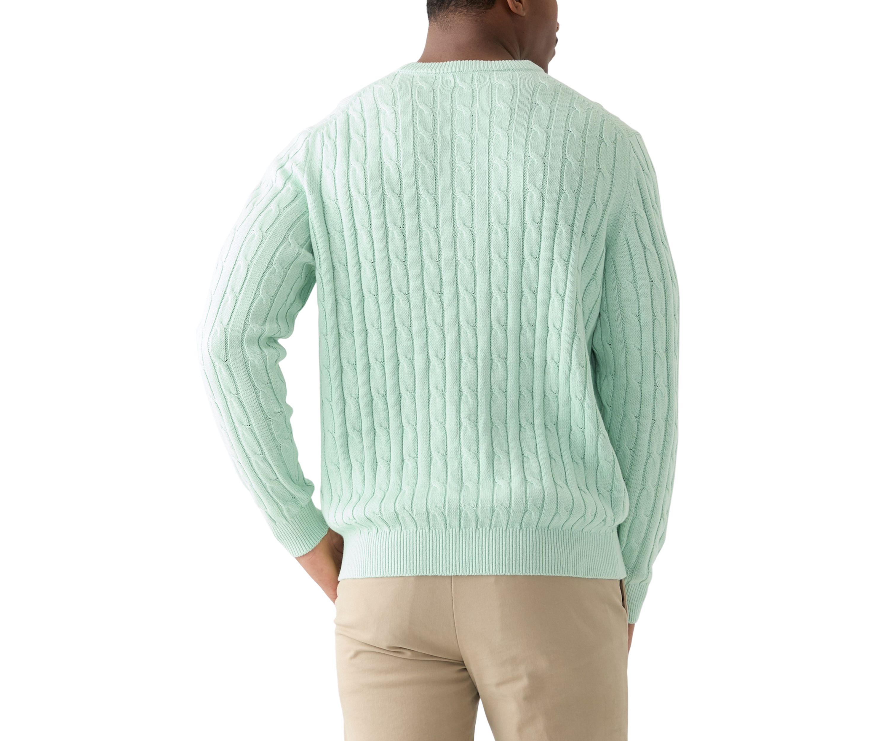 Classics Cable Knit Crew Neck Sweater 