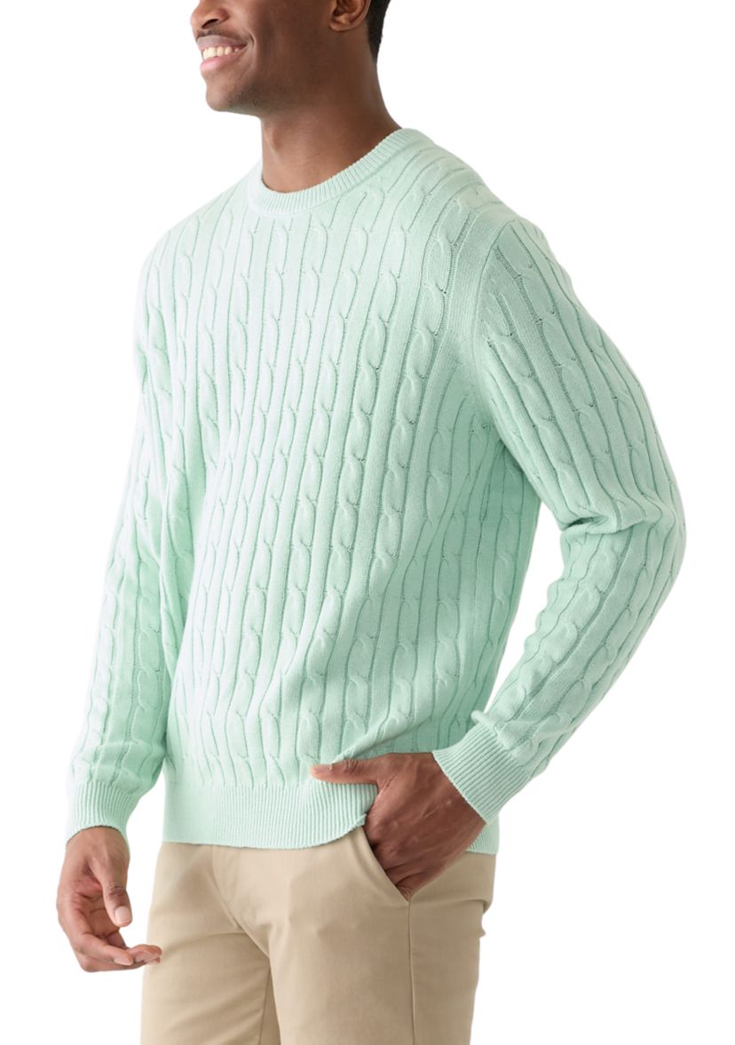 Classics Cable Knit Crew Neck Sweater 