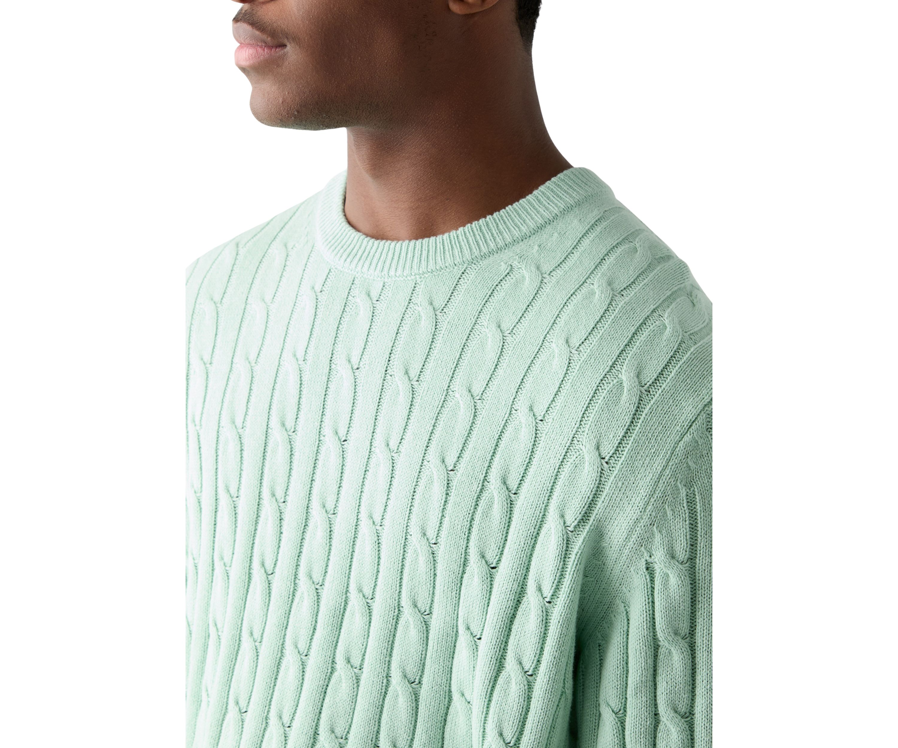 Classics Cable Knit Crew Neck Sweater 