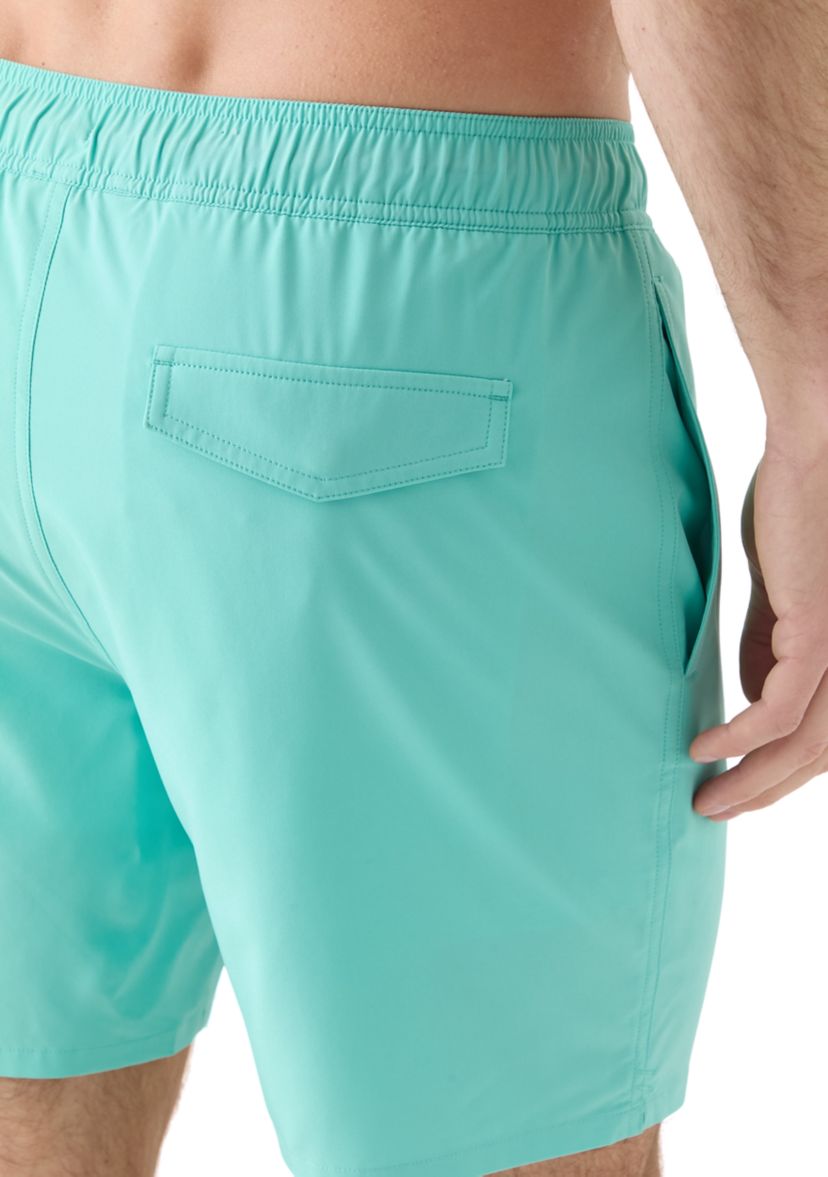17” Solid Swim Trunks