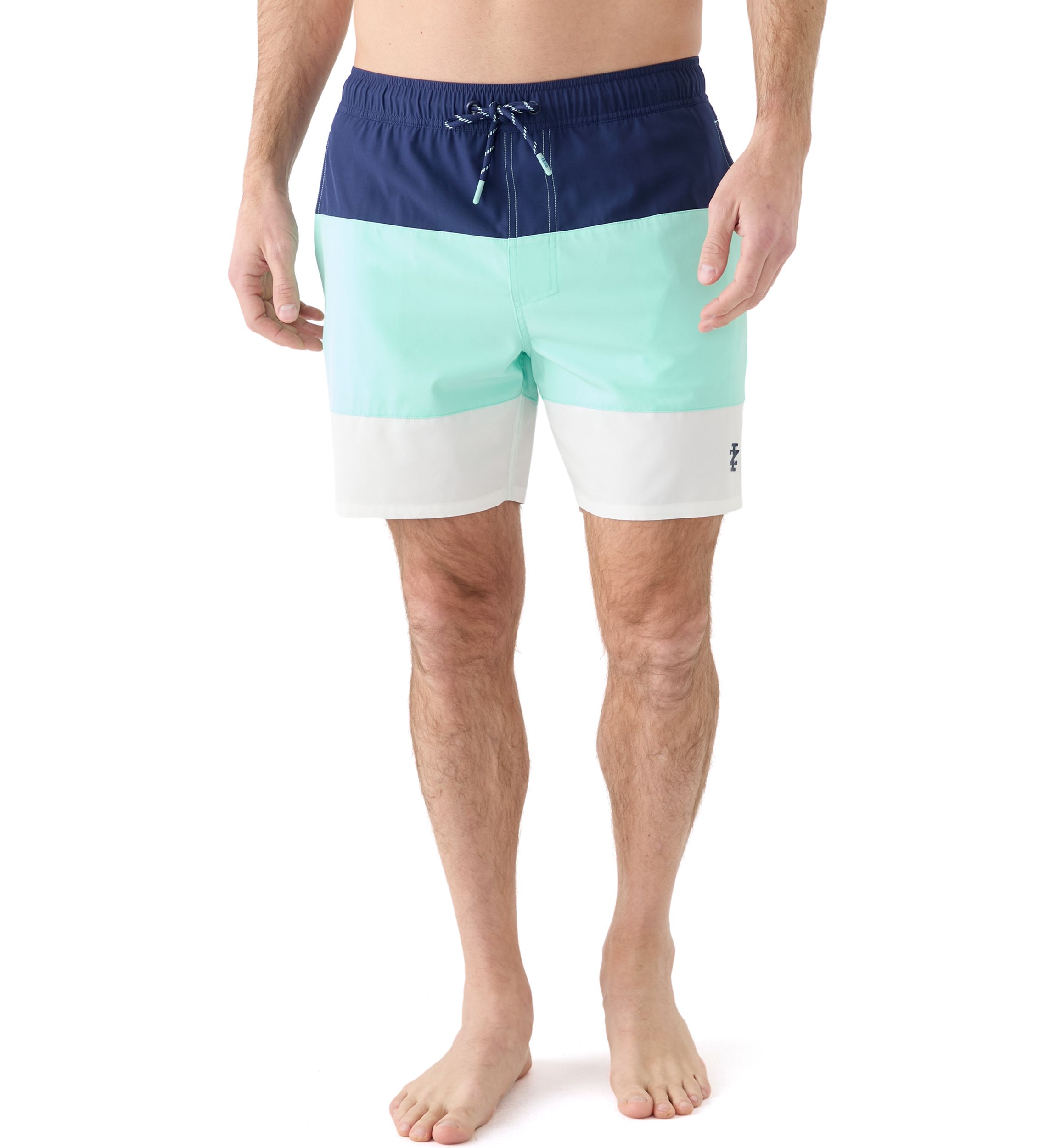 Color Block Swim Trunks