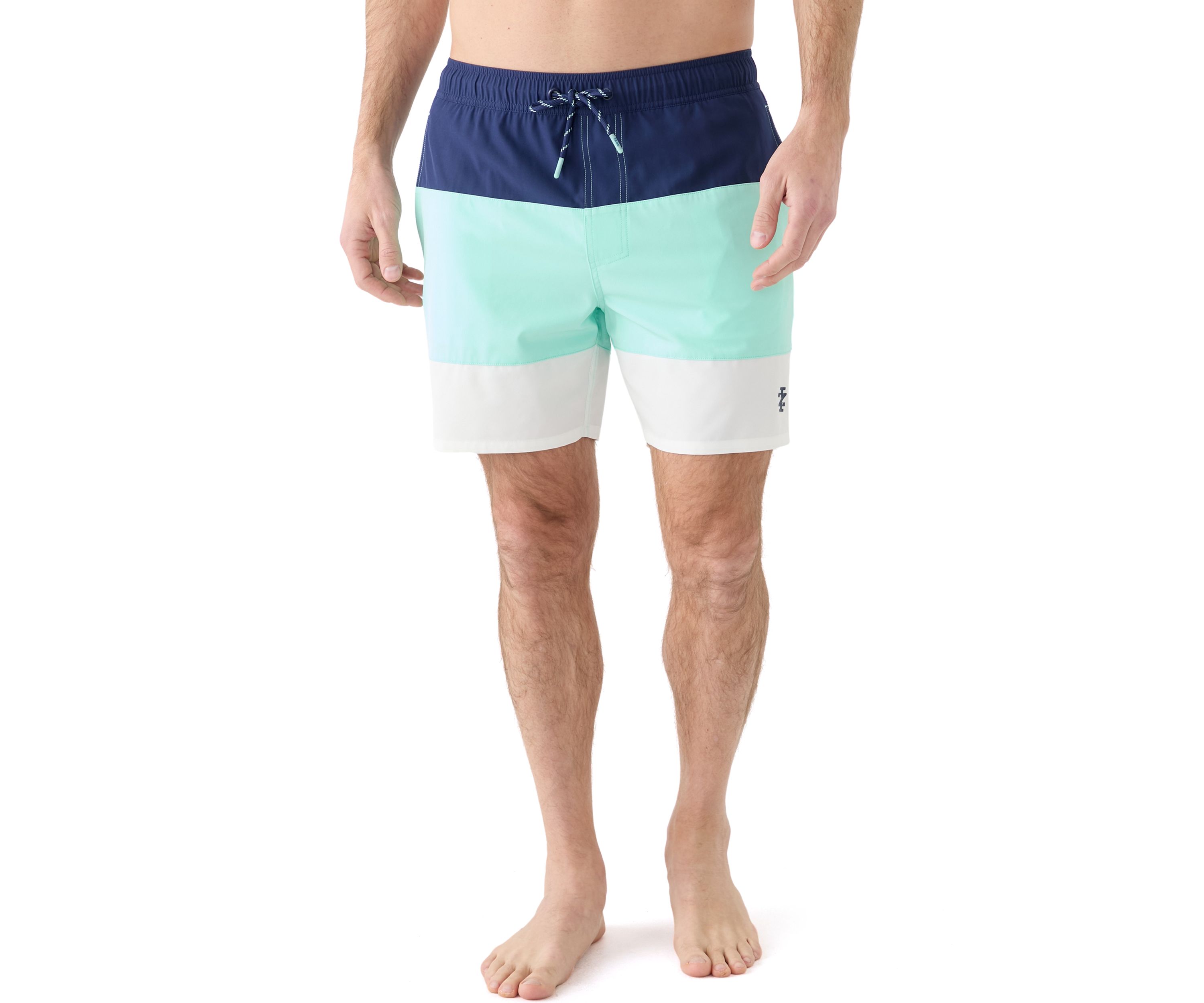 Color Block Swim Trunks