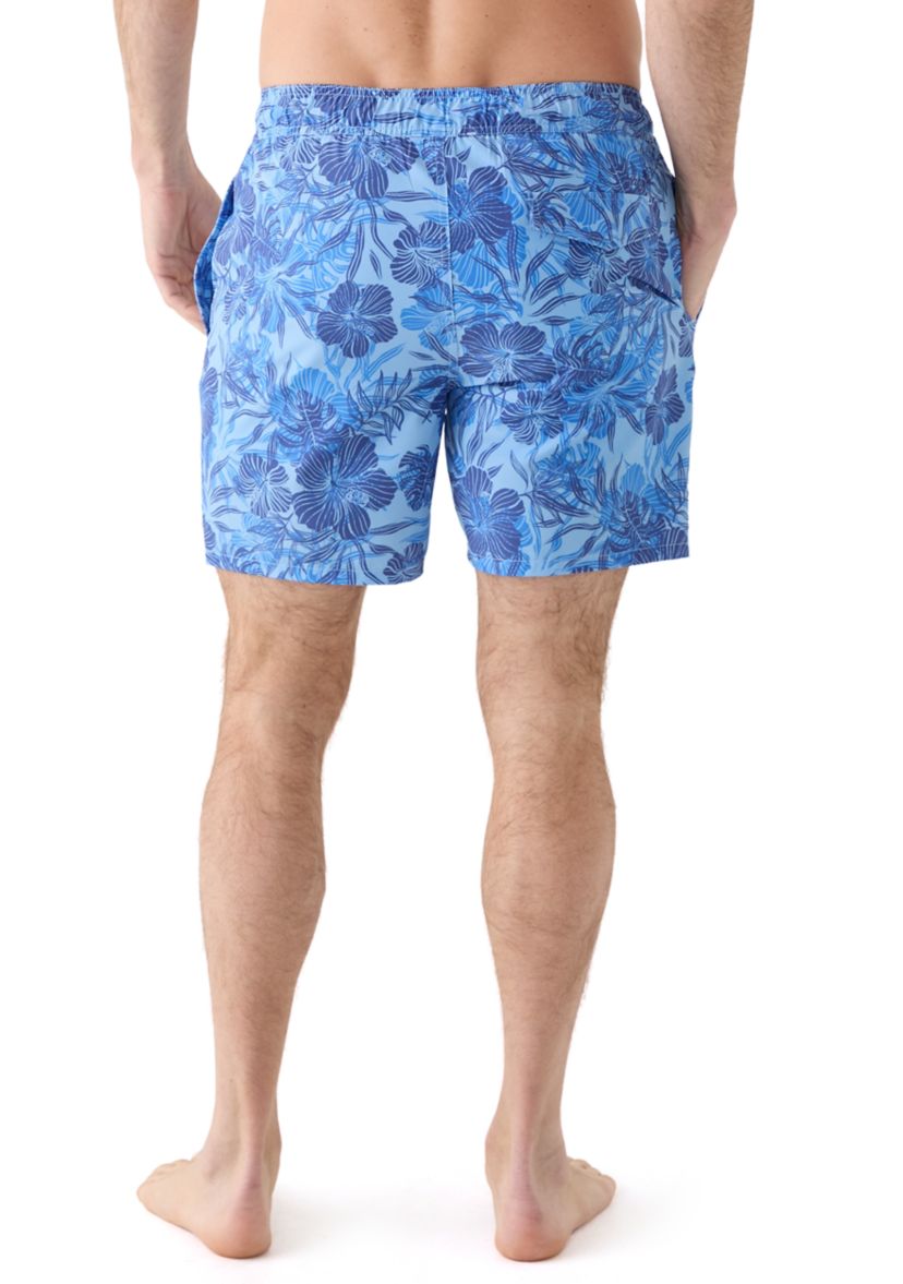 Saltwater Printed Swim Trunks