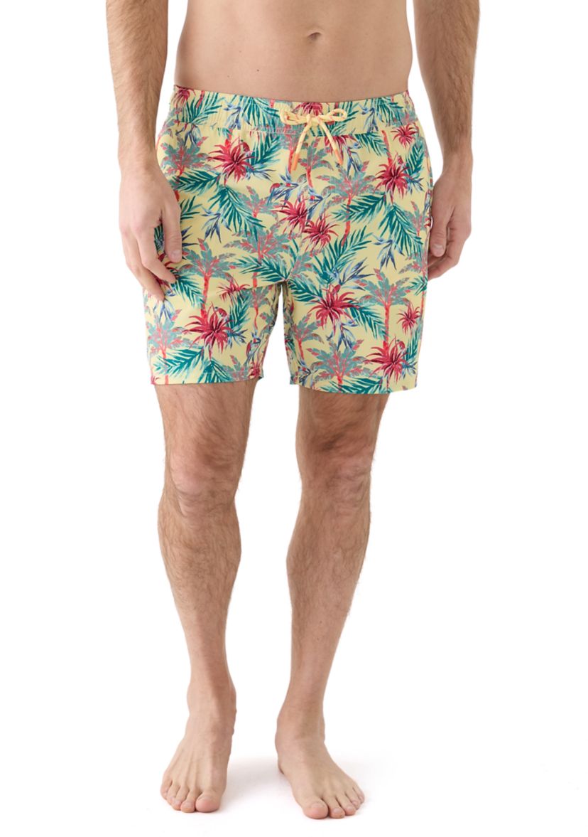 Saltwater Printed Swim Trunks