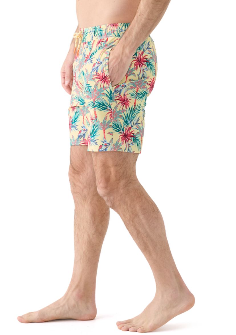 Saltwater Printed Swim Trunks