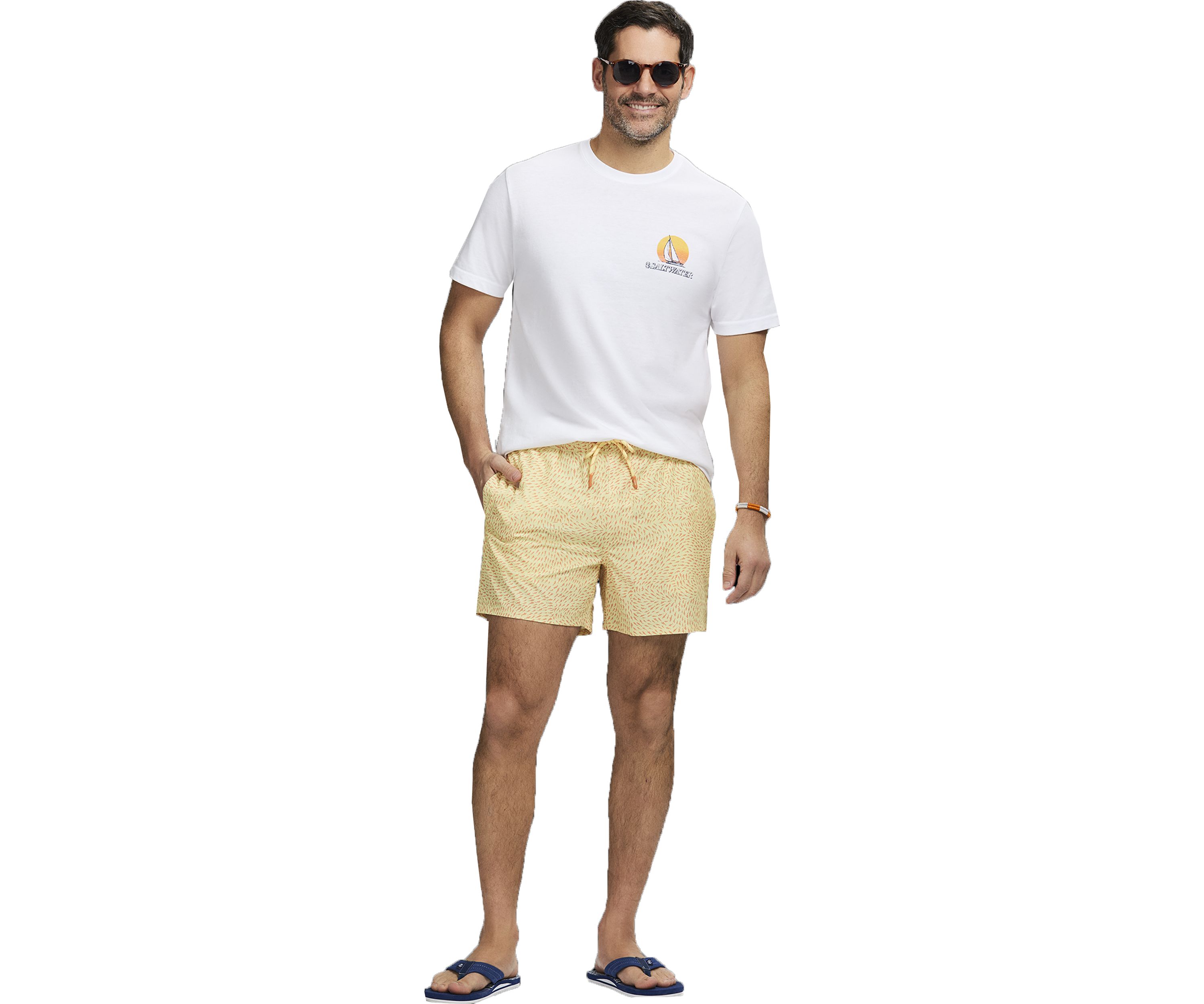 Saltwater Beach Performance 17 Swim Trunks