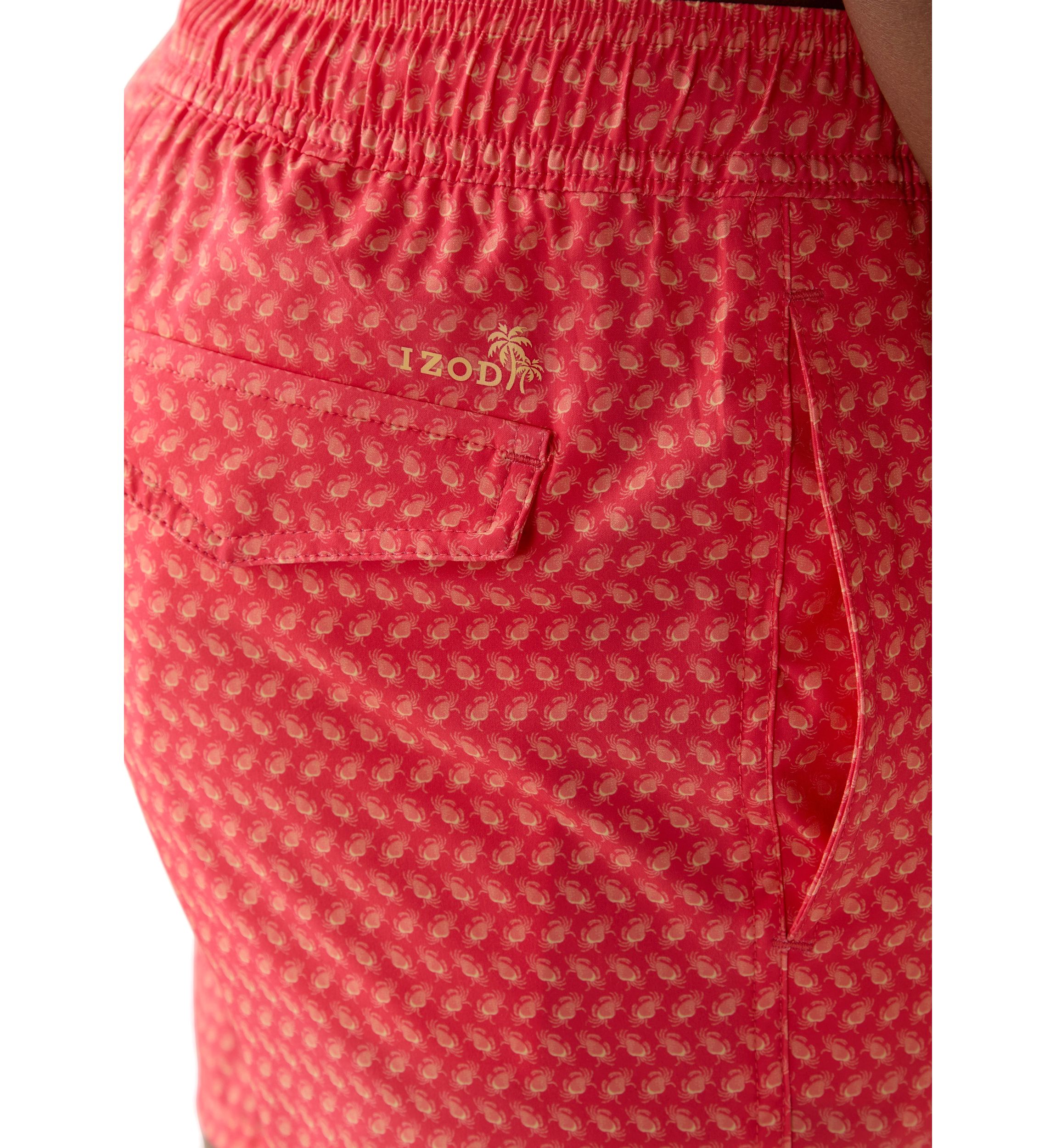 17" Printed Swim Trunks