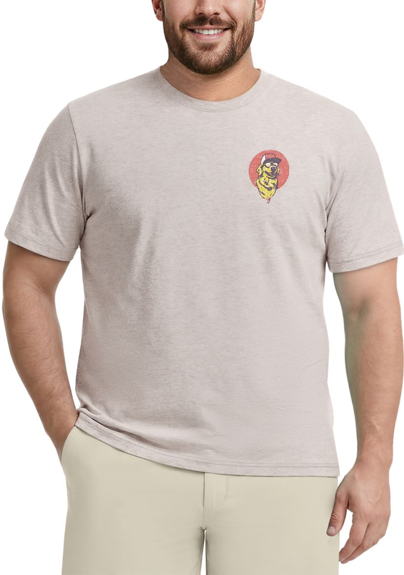IZOD Big & Tall Saltwater Short Sleeve Graphic T-Shirt | Belk