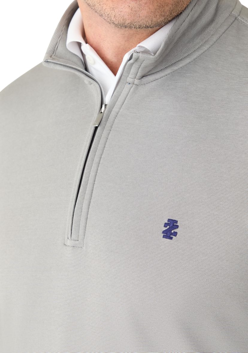 IZOD Big & Tall Long Sleeve Performance Comfort Quarter Zip | Belk