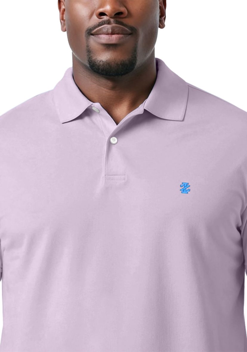 IZOD Big & Tall Short Sleeve Advantage Performance Polo Shirt | Belk