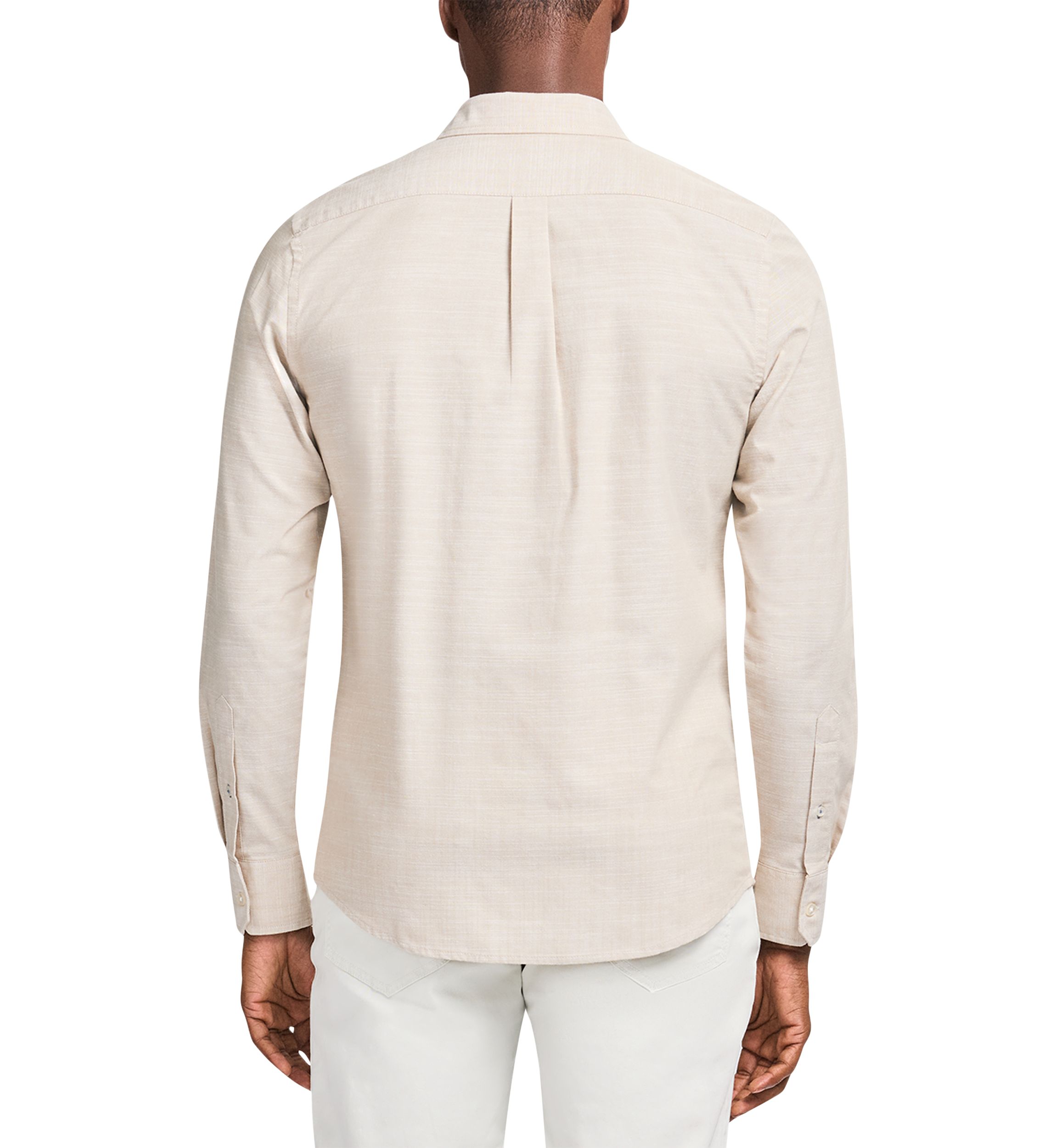 no collar dress shirt men's Extreme Cutaway Non-Iron White Premium Shirt