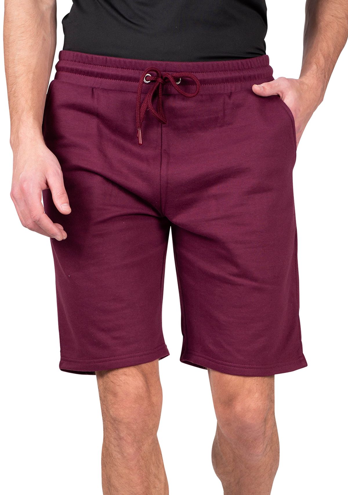 LOUNGEHERO Mens 2 Pack Fleece Short