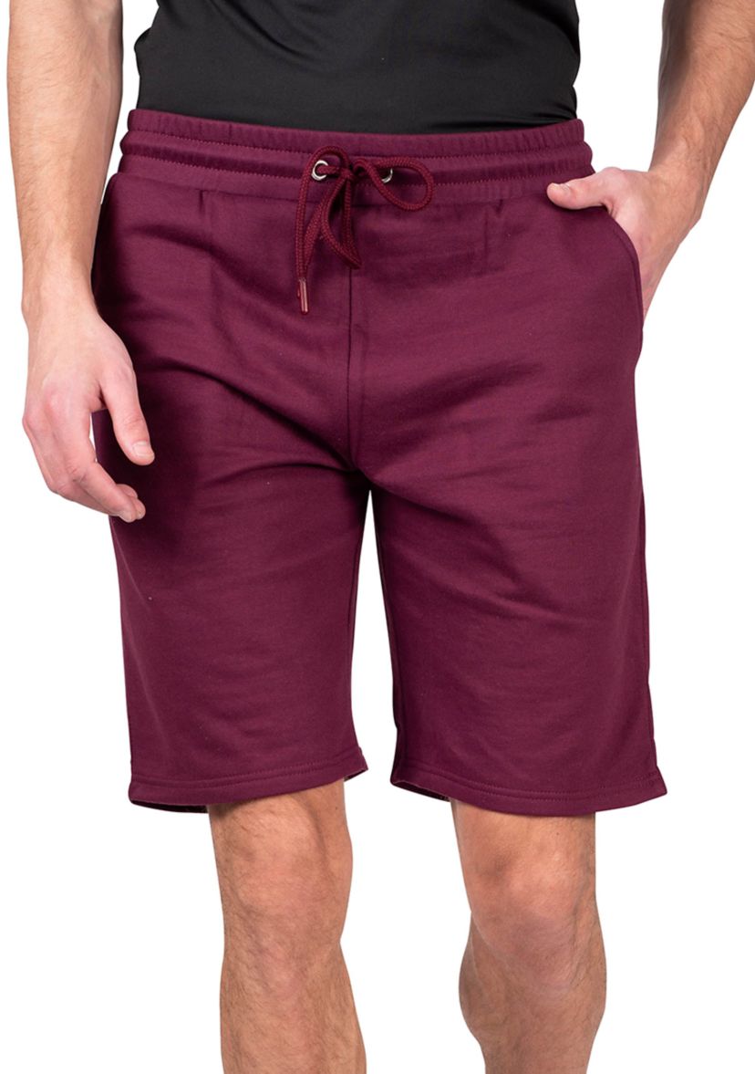 LOUNGEHERO Mens 2 Pack Fleece Short